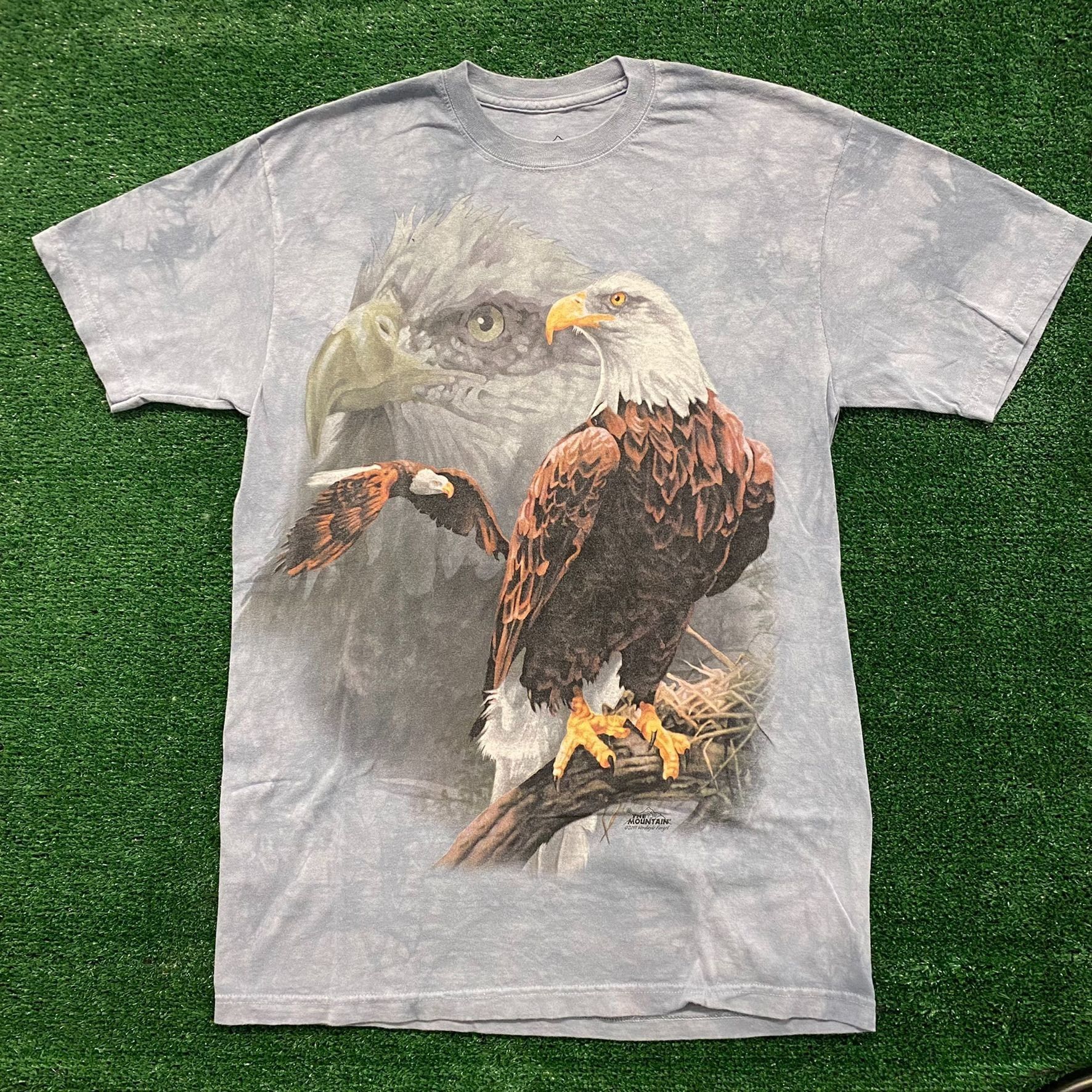 The Mountain Bald Eagle Vintage Nature Animal T-Shirt Size US M / EU 48-50 / 2 - 1 Preview
