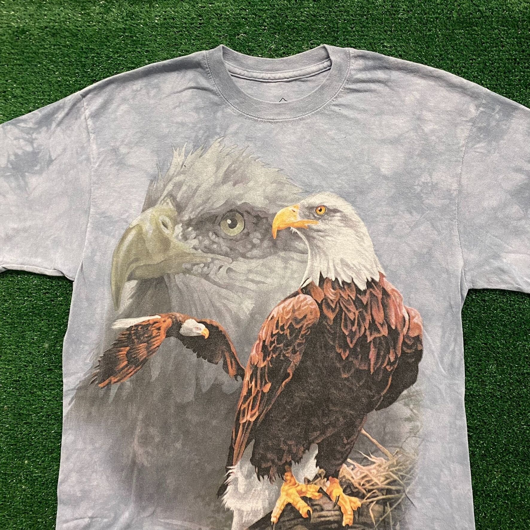 The Mountain Bald Eagle Vintage Nature Animal T-Shirt Size US M / EU 48-50 / 2 - 2 Preview