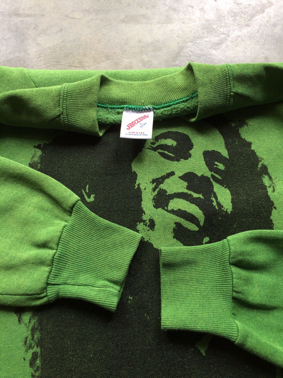 Bob Marley × Vintage Vintage 90's Bob Marley Sweatshirt Size US M / EU 48-50 / 2 - 2 Thumbnail