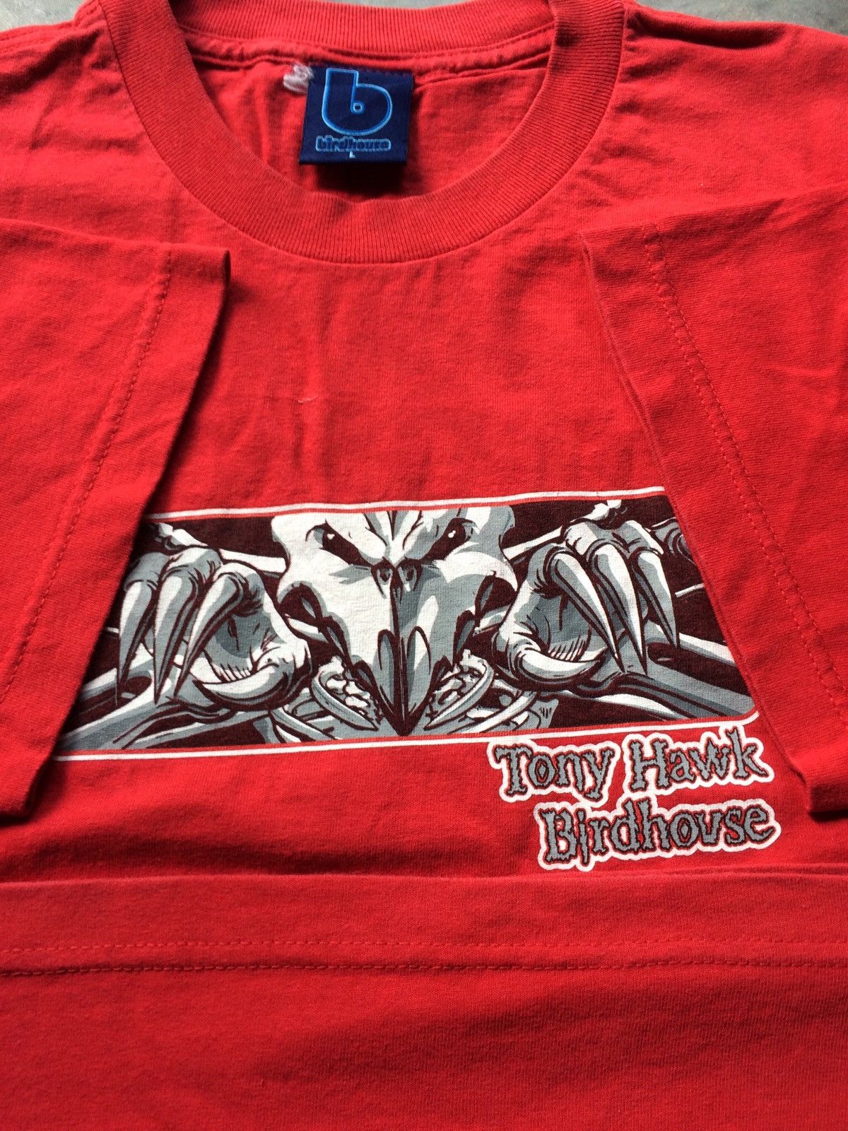 Tony Hawk × Vintage Vintage Birdhouse Skateboards Tshirt Size US L / EU 52-54 / 3 - 3 Thumbnail