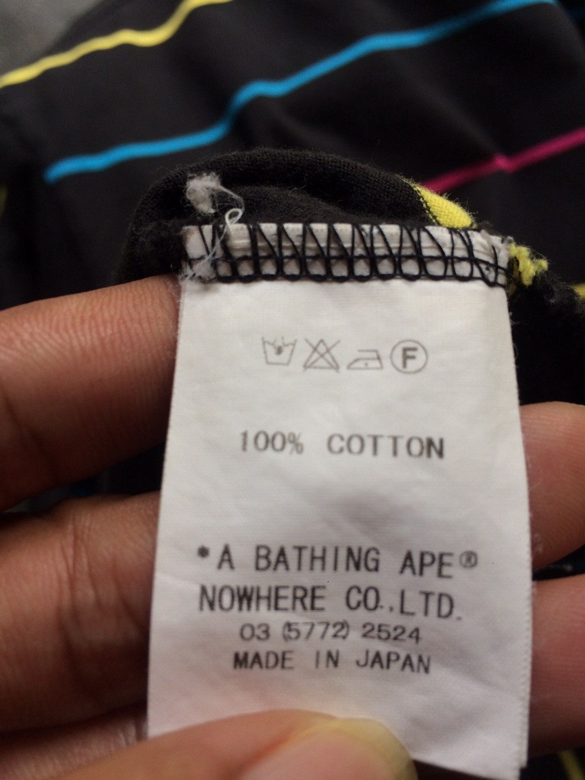 Bape × Nigo Vtg Bathing Ape Small Logo Tshirt Size US M / EU 48-50 / 2 - 6 Thumbnail