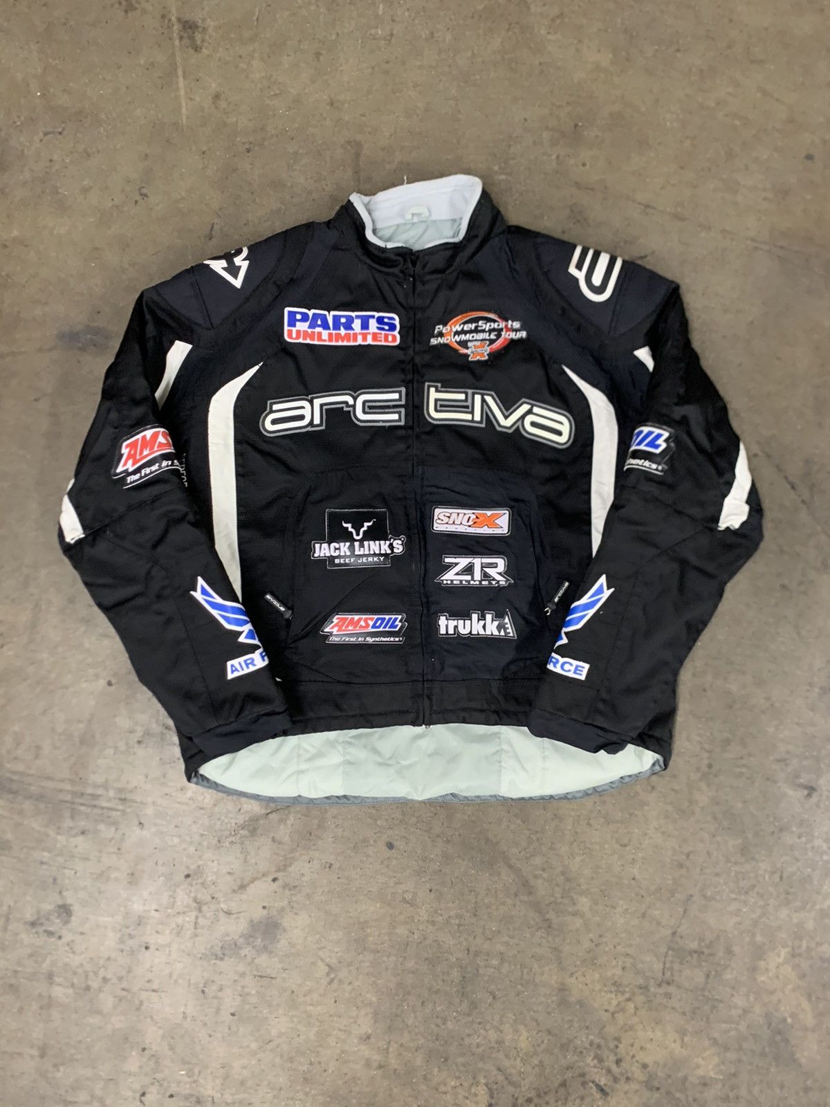 NASCAR Vintage Arctivia Racing Parts NASCAR Jacket Size US XL / EU 56 / 4 - 1 Thumbnail