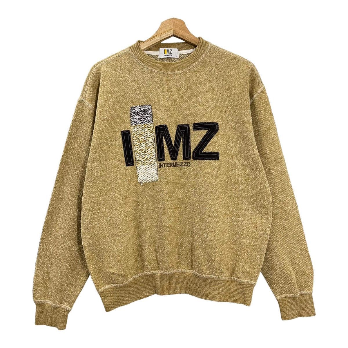 Japanese Brand Vintage IMZ Intermezzo Embroidered Logo Crewneck Sweatshirt Size US M / EU 48-50 / 2 - 1 Thumbnail