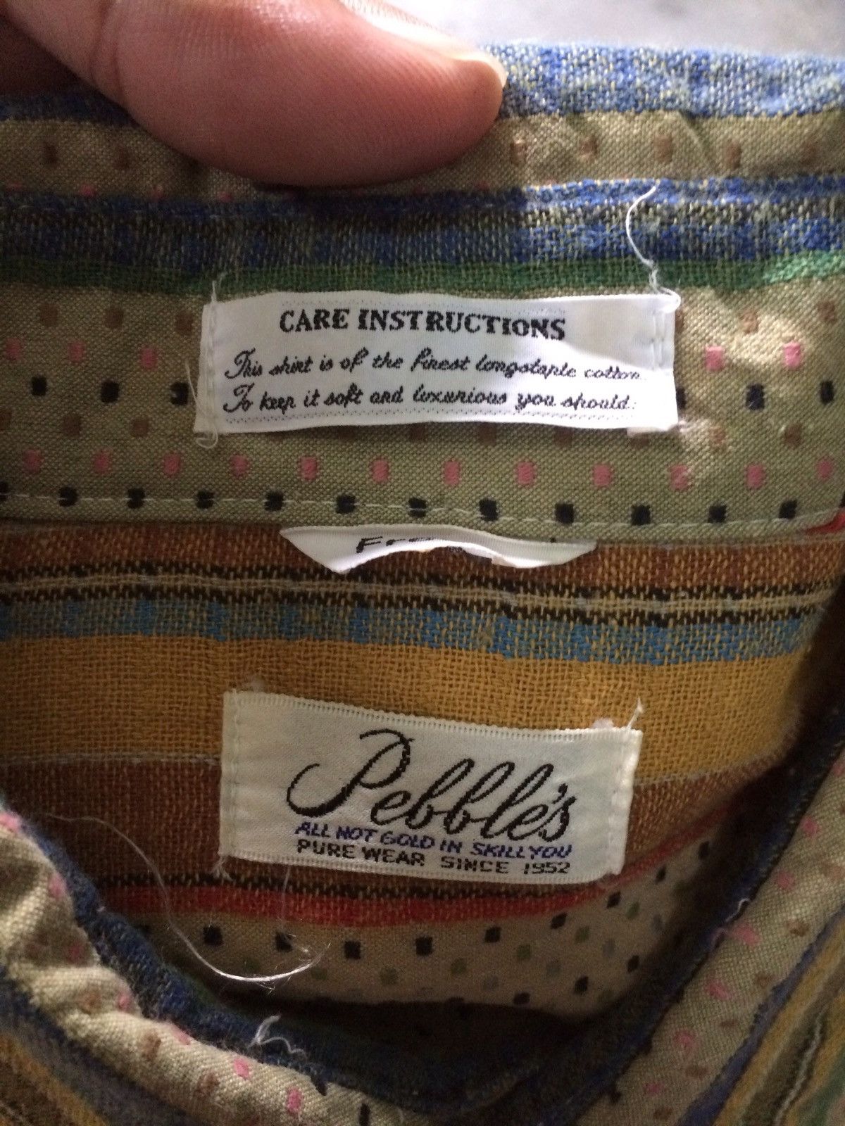 Vintage Pebble’s Western Shirt Size US XL / EU 56 / 4 - 4 Thumbnail