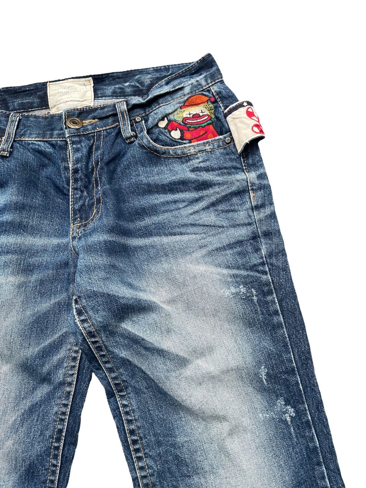 Japanese Brand Lolita Circus by Concert Club Custom Denim Size US 35 - 6 Thumbnail