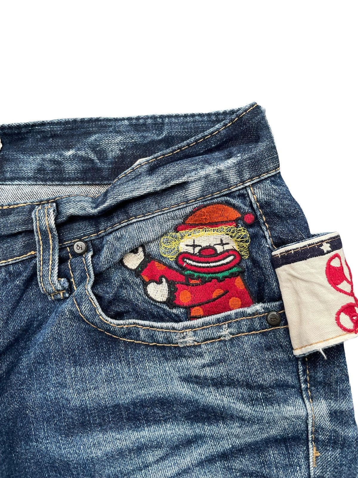 Japanese Brand Lolita Circus by Concert Club Custom Denim Size US 35 - 9 Thumbnail