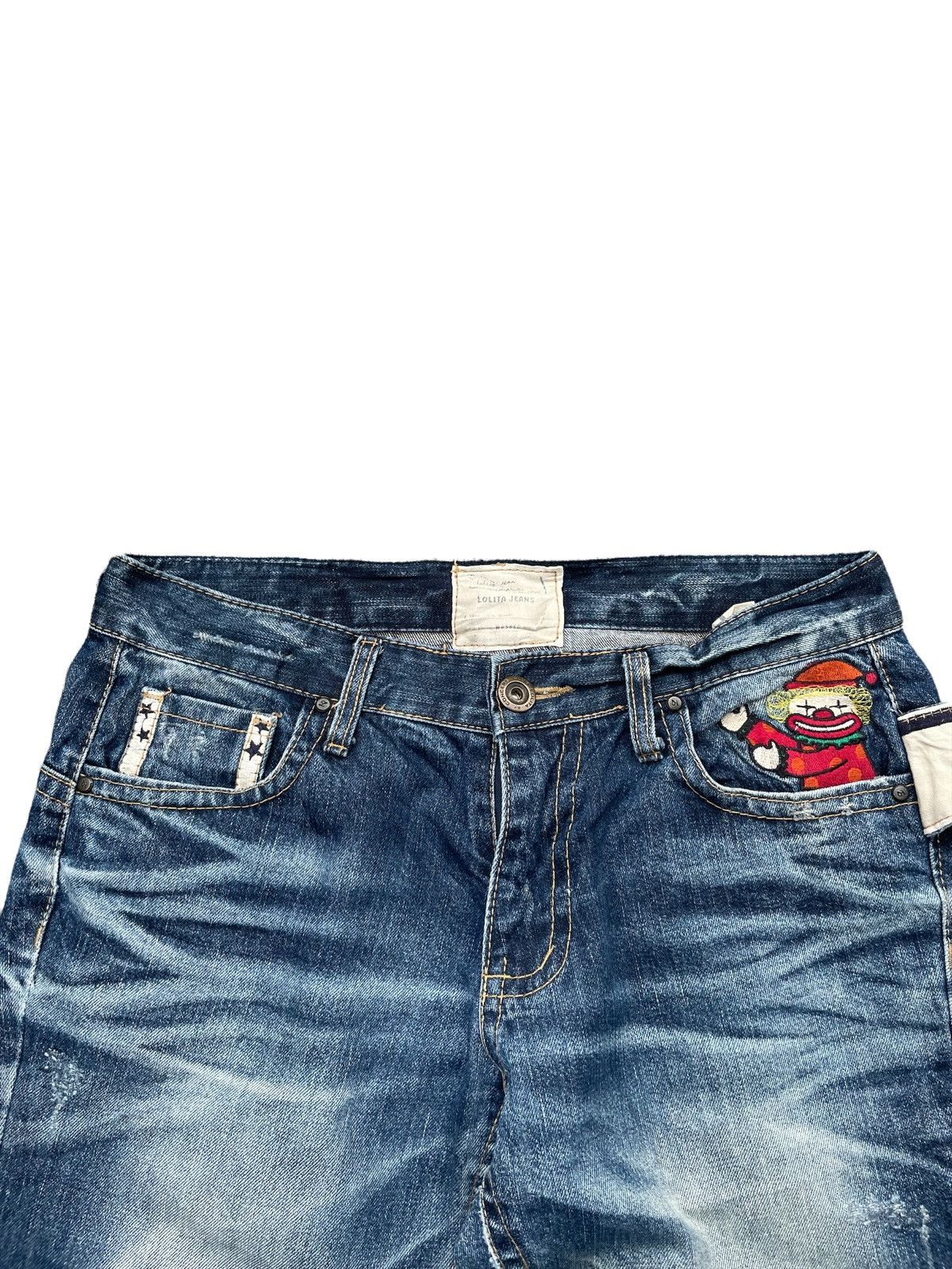 Japanese Brand Lolita Circus by Concert Club Custom Denim Size US 35 - 8 Thumbnail