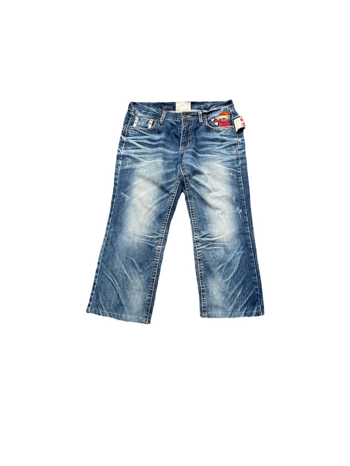 Japanese Brand Lolita Circus by Concert Club Custom Denim Size US 35 - 3 Thumbnail