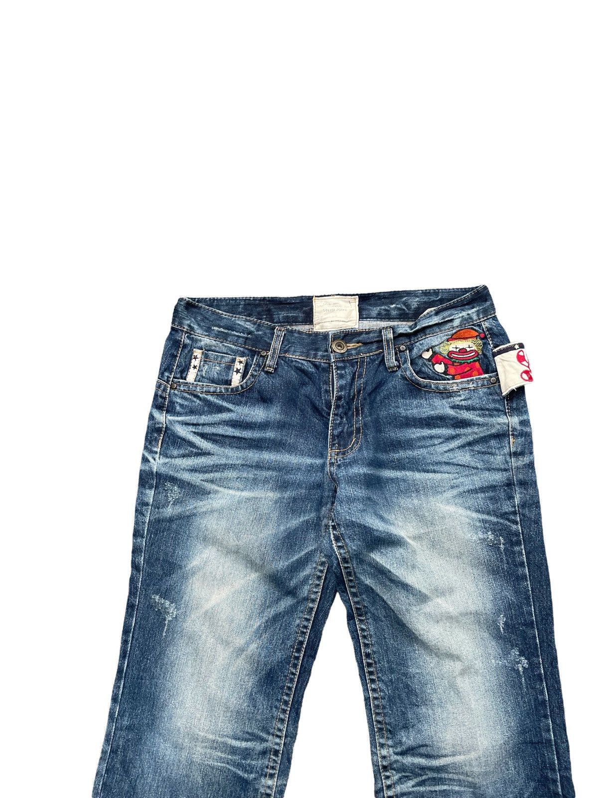 Japanese Brand Lolita Circus by Concert Club Custom Denim Size US 35 - 5 Thumbnail