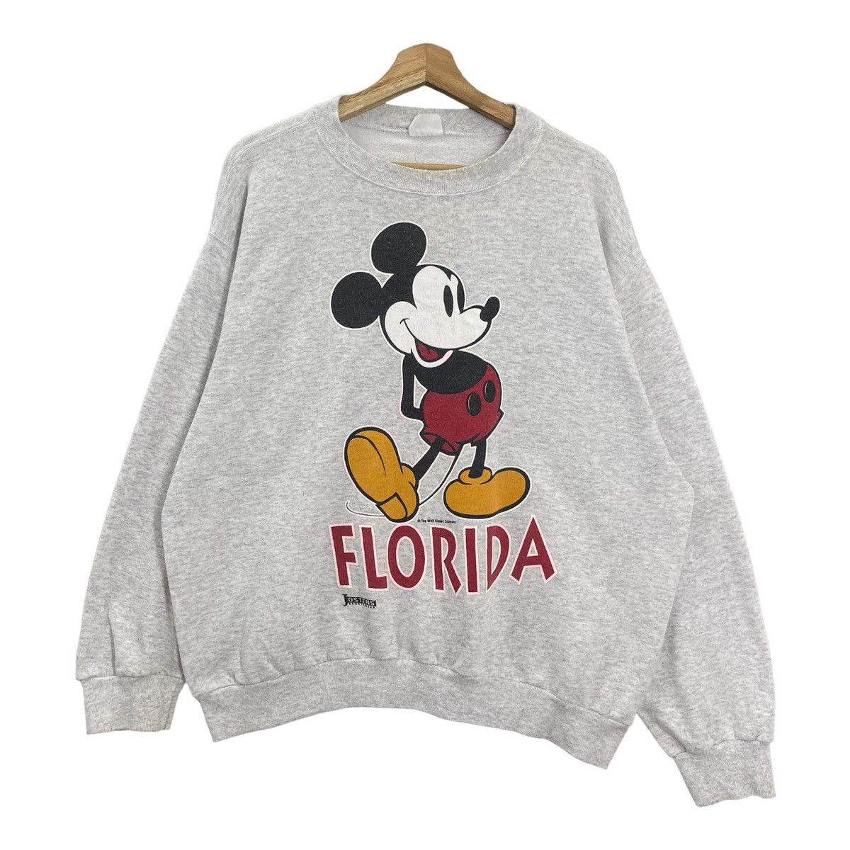 Mickey Mouse × Vintage Vintage 90s Mickey Mouse Crewneck Sweatshirt Baggy Size M Size US M / EU 48-50 / 2 - 1 Thumbnail