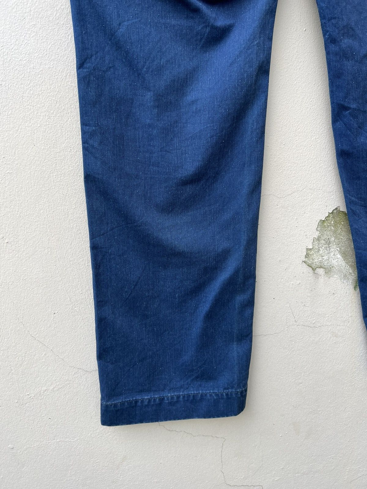 *A VONTADE A Vontade Japan Pure Indigo Chinos Trouser Pant Size US 29 - 11 Thumbnail