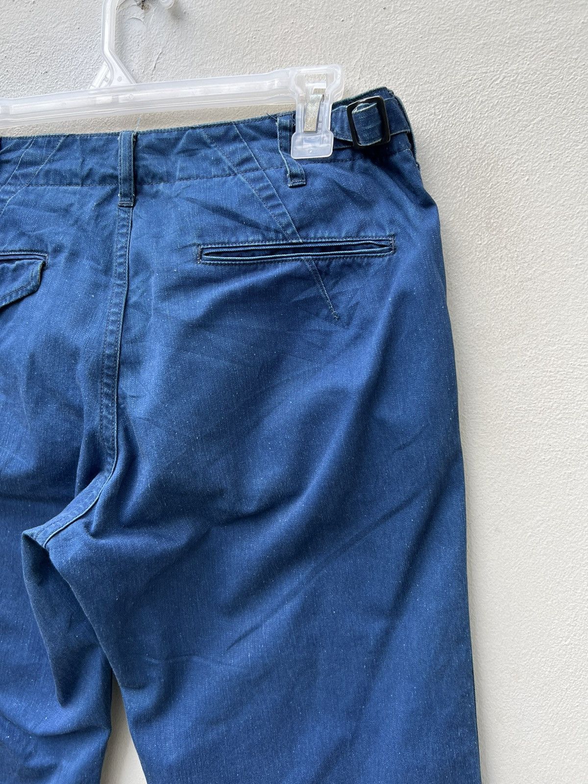 *A VONTADE A Vontade Japan Pure Indigo Chinos Trouser Pant Size US 29 - 12 Thumbnail