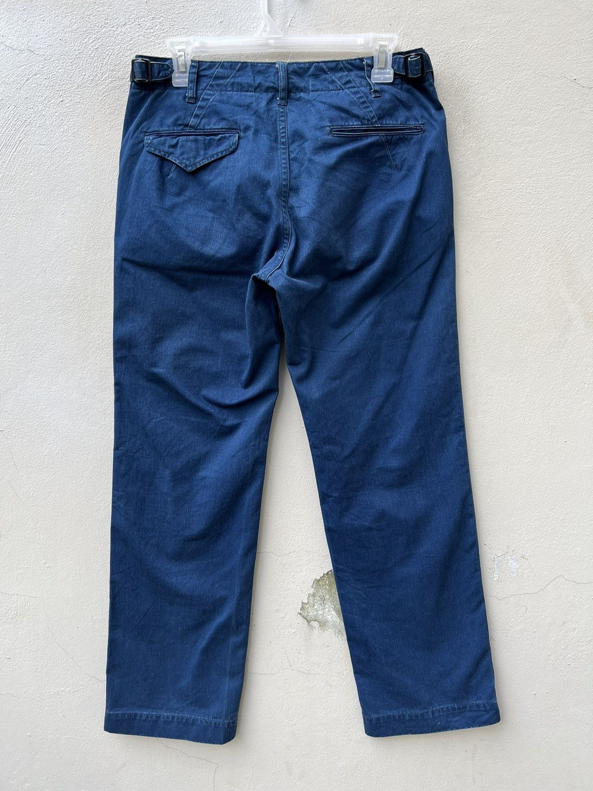*A VONTADE A Vontade Japan Pure Indigo Chinos Trouser Pant Size US 29 - 9 Thumbnail