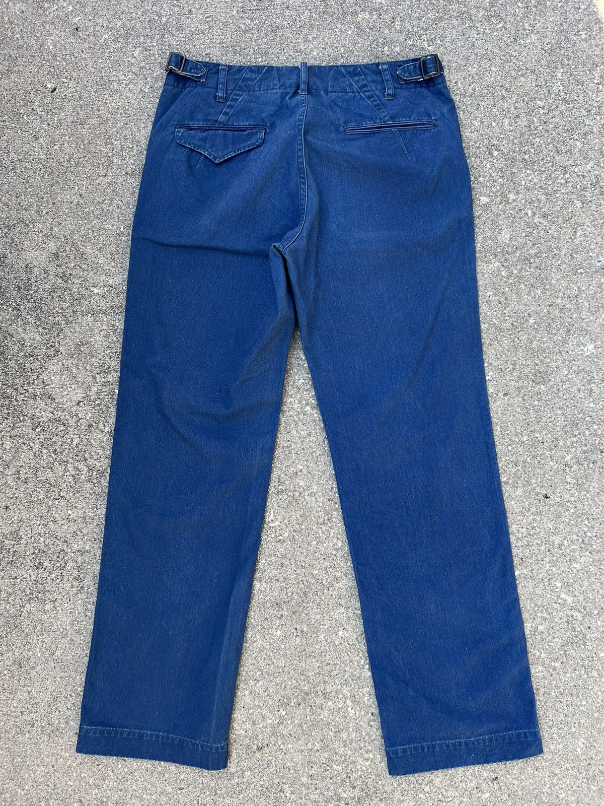 *A VONTADE A Vontade Japan Pure Indigo Chinos Trouser Pant Size US 29 - 2 Thumbnail