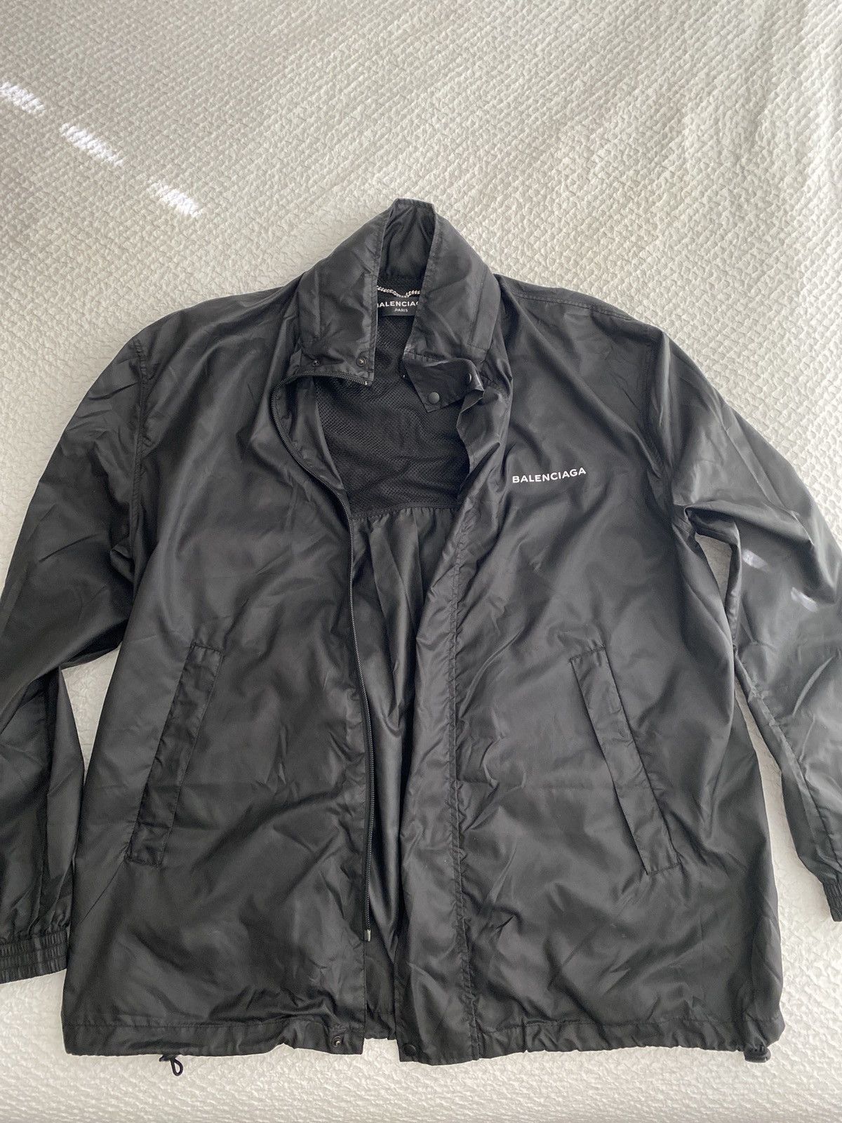 Balenciaga Balenciaga Logo Black Jacket Size US M / EU 48-50 / 2 - 1 Thumbnail