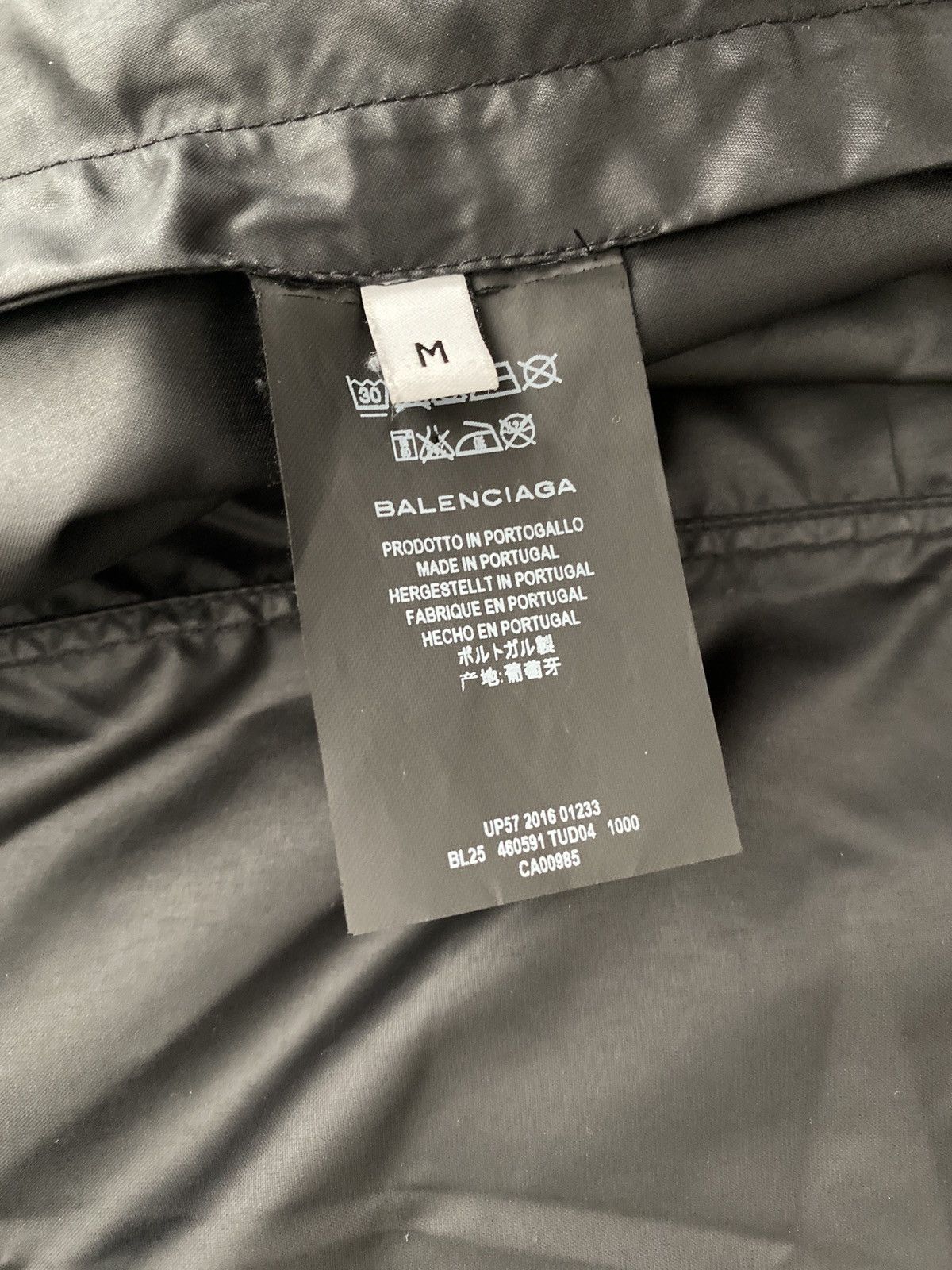 Balenciaga Balenciaga Logo Black Jacket Size US M / EU 48-50 / 2 - 3 Thumbnail
