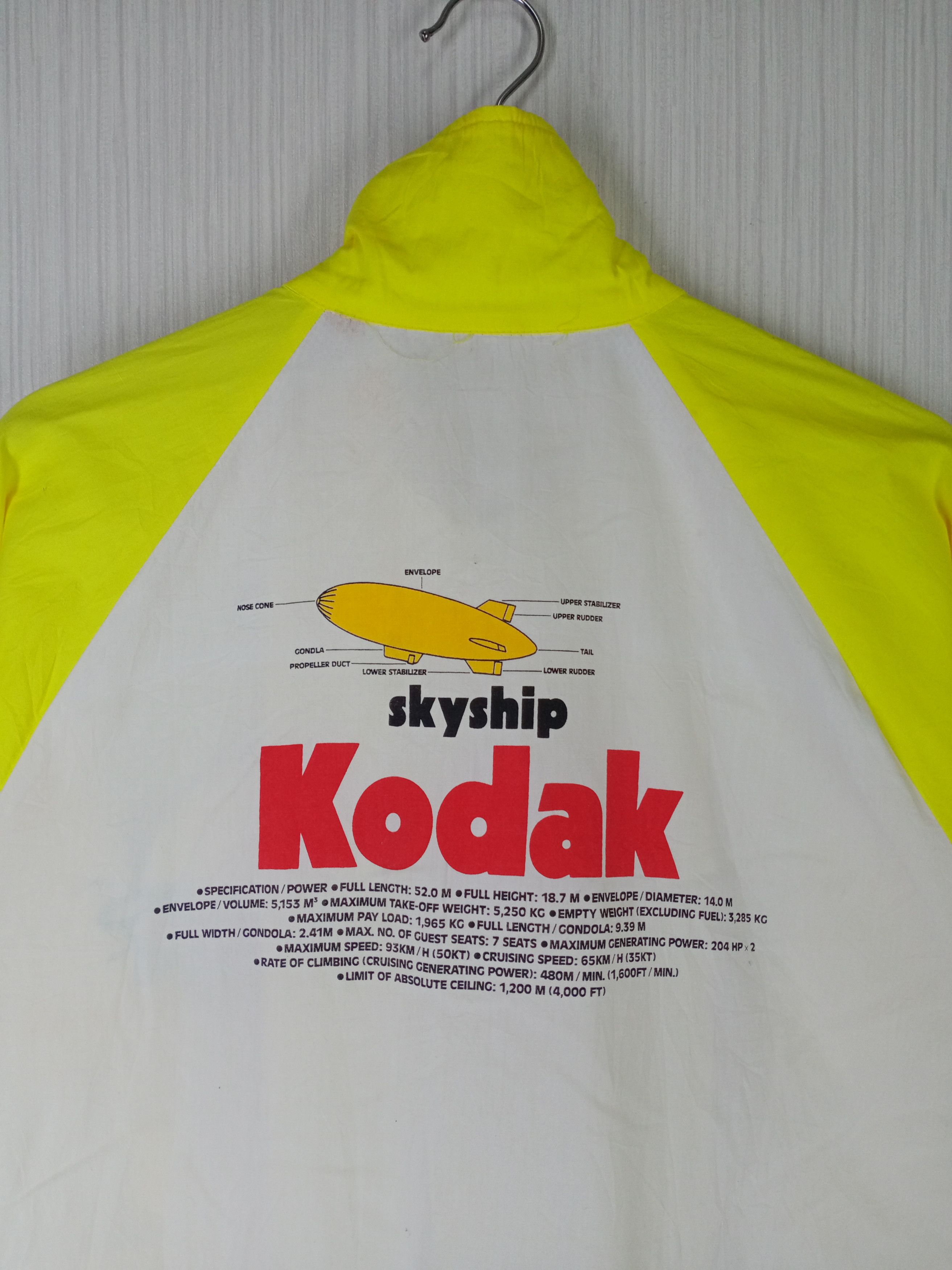 Fujifilm Rare Vintage 90s Kodak Sky Ship Light Jacket Size US M / EU 48-50 / 2 - 4 Thumbnail