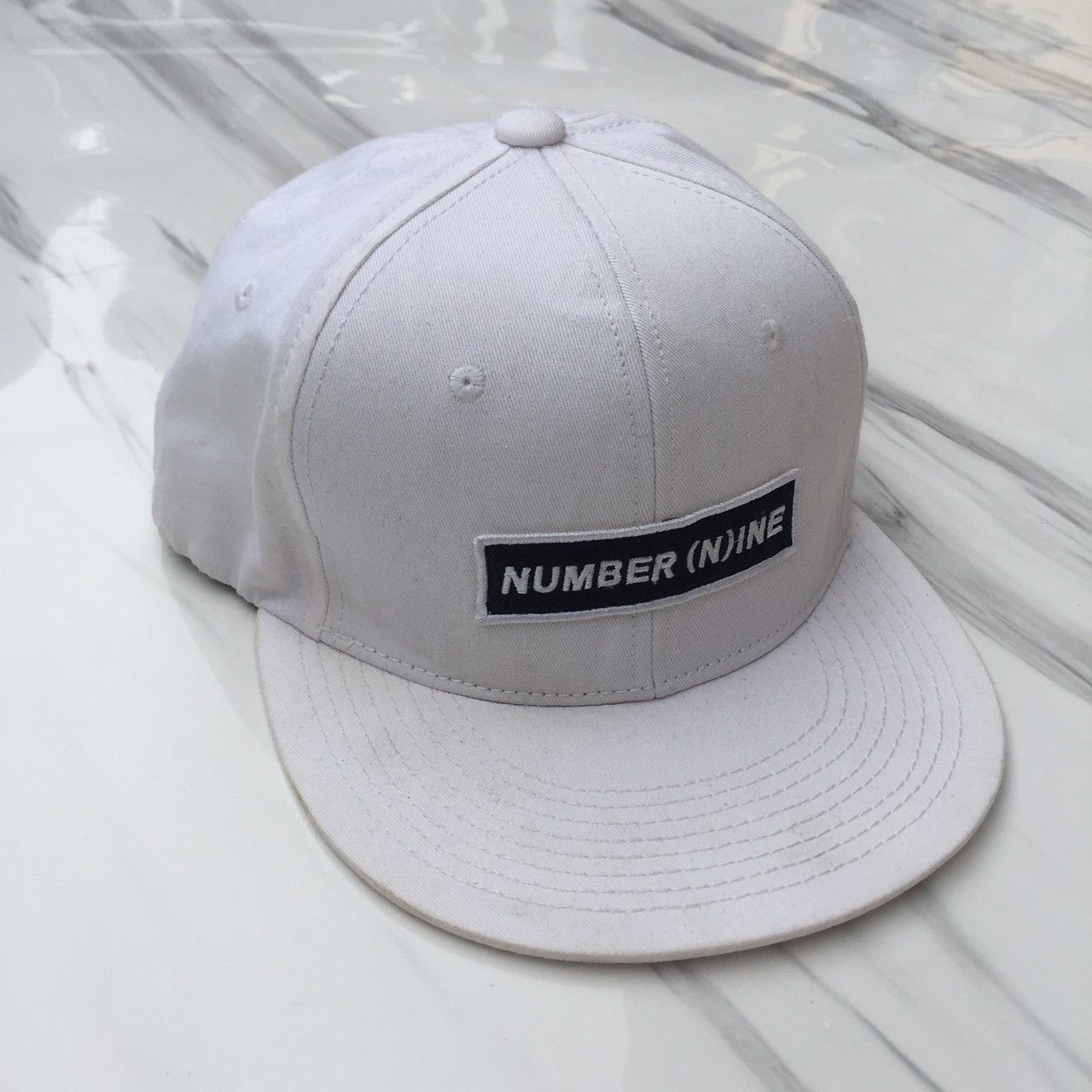 Number (N)ine number (n)ine denim line spell out snapback Size ONE SIZE - 1 Thumbnail