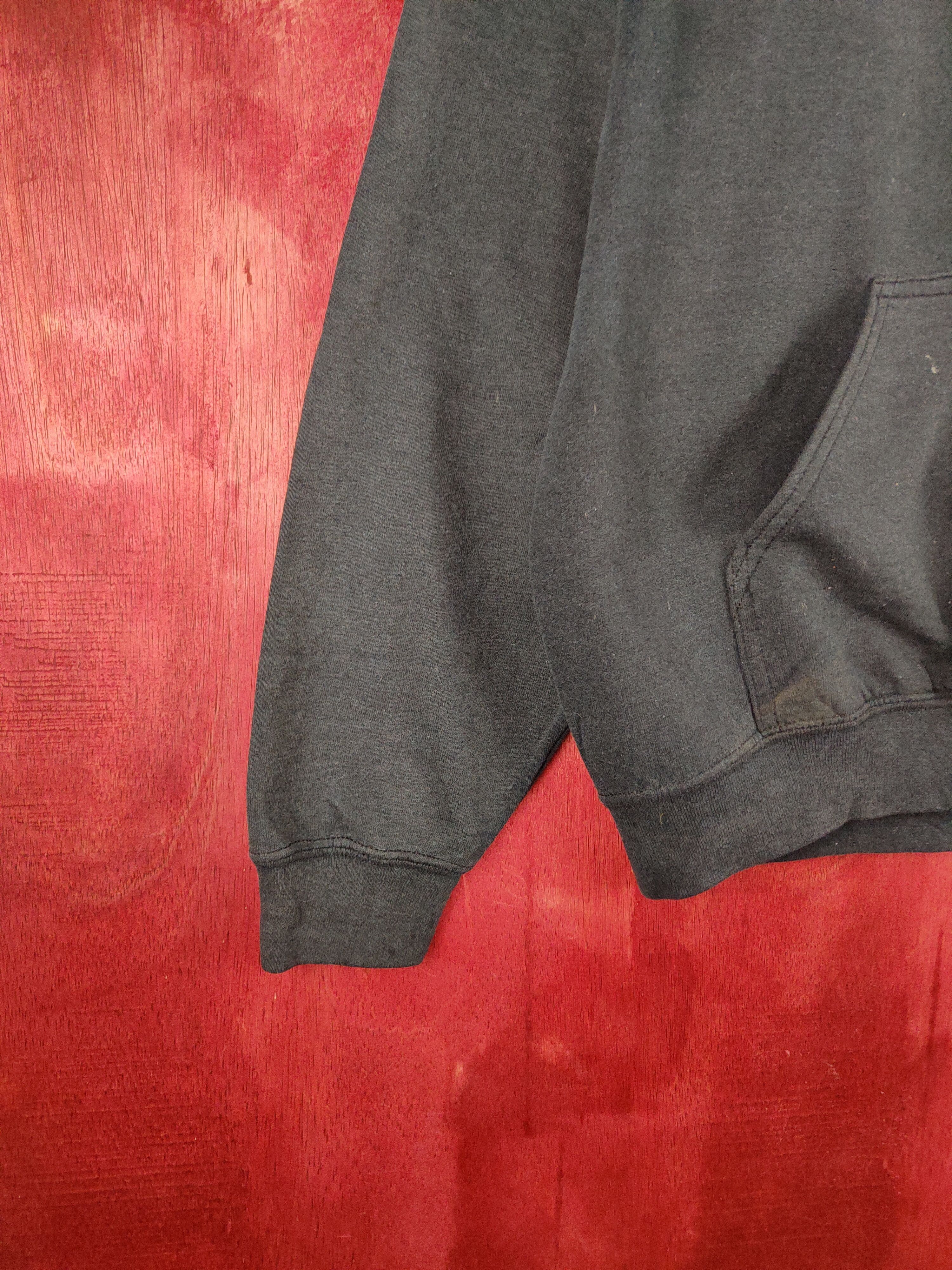 Japanese Brand Gildan-KNC Dark Blue Faded Hoodie Sweatshirt #301B Size US M / EU 48-50 / 2 - 4 Thumbnail