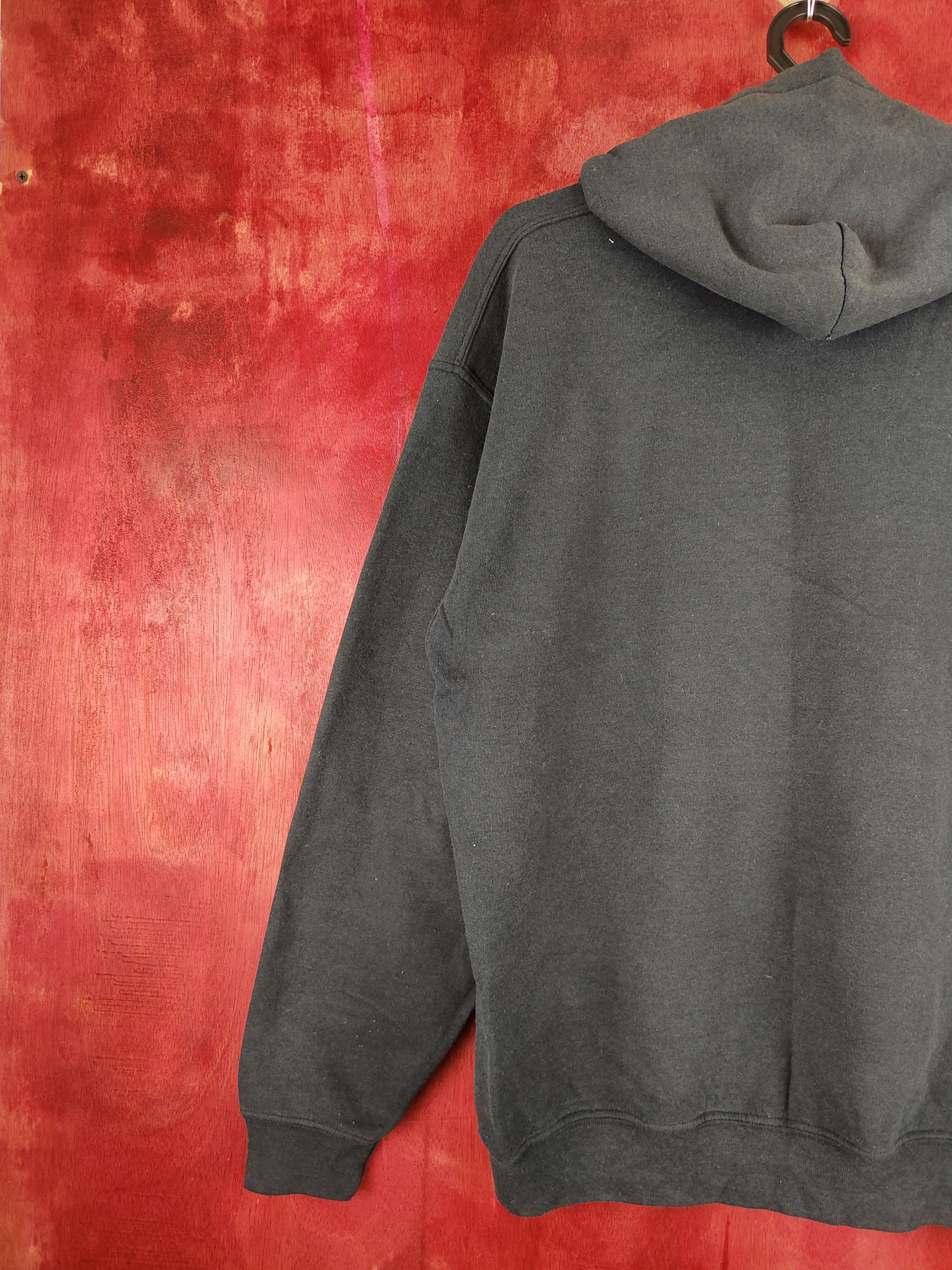 Japanese Brand Gildan-KNC Dark Blue Faded Hoodie Sweatshirt #301B Size US M / EU 48-50 / 2 - 8 Thumbnail
