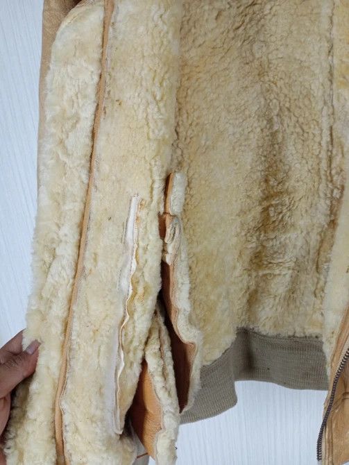 Karl Helmut RARE KARL HELMUT FAUX FUR SHEEPSKIN SHERPA BOMBER JACKET Size US M / EU 48-50 / 2 - 7 Thumbnail