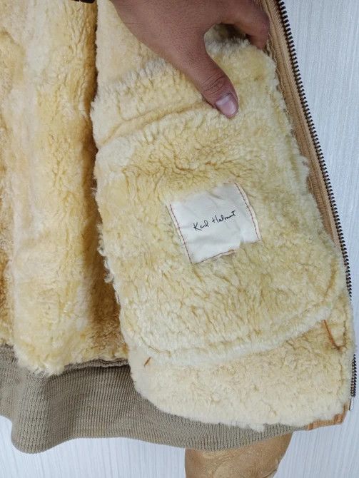 Karl Helmut RARE KARL HELMUT FAUX FUR SHEEPSKIN SHERPA BOMBER JACKET Size US M / EU 48-50 / 2 - 8 Thumbnail