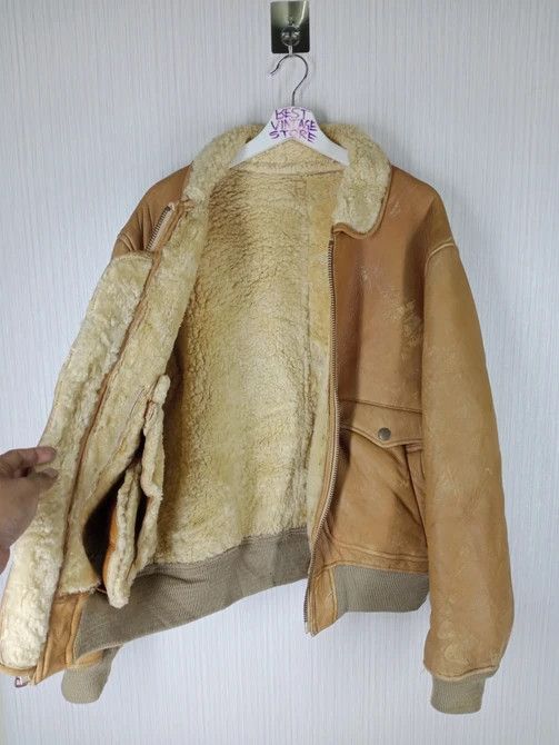 Karl Helmut RARE KARL HELMUT FAUX FUR SHEEPSKIN SHERPA BOMBER JACKET Size US M / EU 48-50 / 2 - 2 Thumbnail