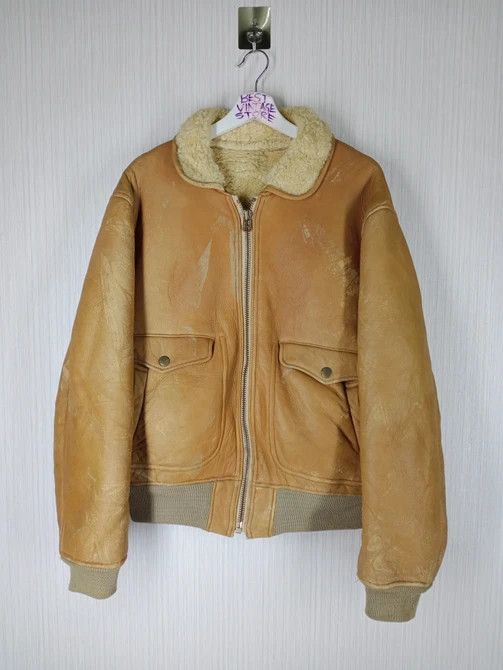 Karl Helmut RARE KARL HELMUT FAUX FUR SHEEPSKIN SHERPA BOMBER JACKET Size US M / EU 48-50 / 2 - 1 Thumbnail