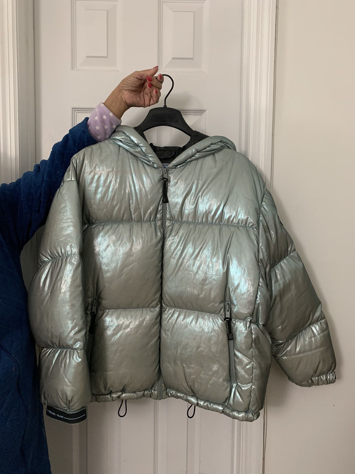 Prada FW2018 Iridescent Puffer Jacket Size US S / EU 44-46 / 1 - 9 Thumbnail