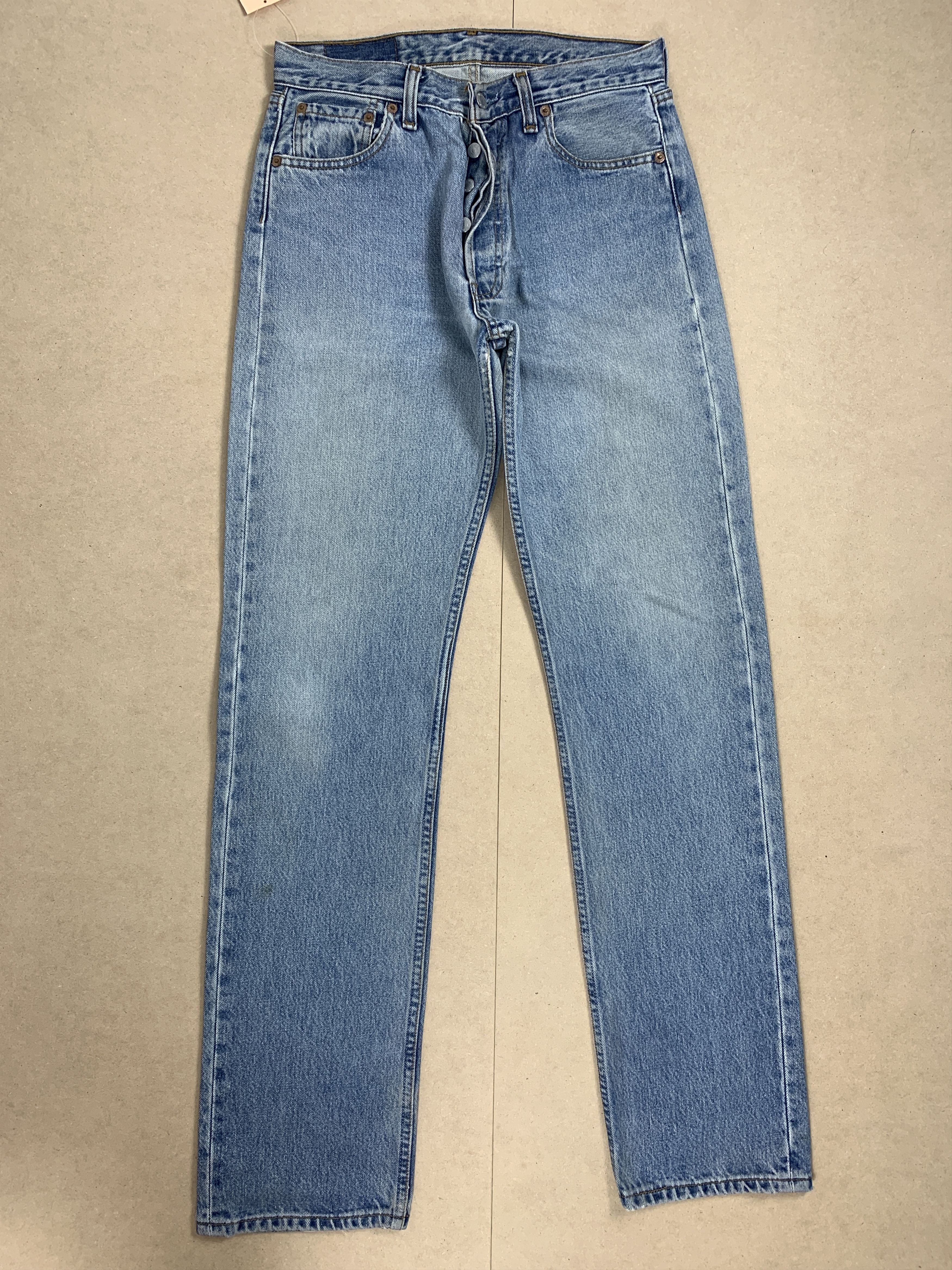 Levi's × Vintage Vintage Levi's 501 Faded Light Wash Jeans | Grailed