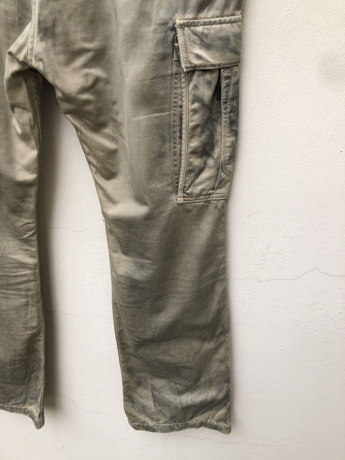 Paul Smith Vintage Paul Smith Waxed Cargo Trouser Pant Size US 34 / EU 50 - 15 Thumbnail