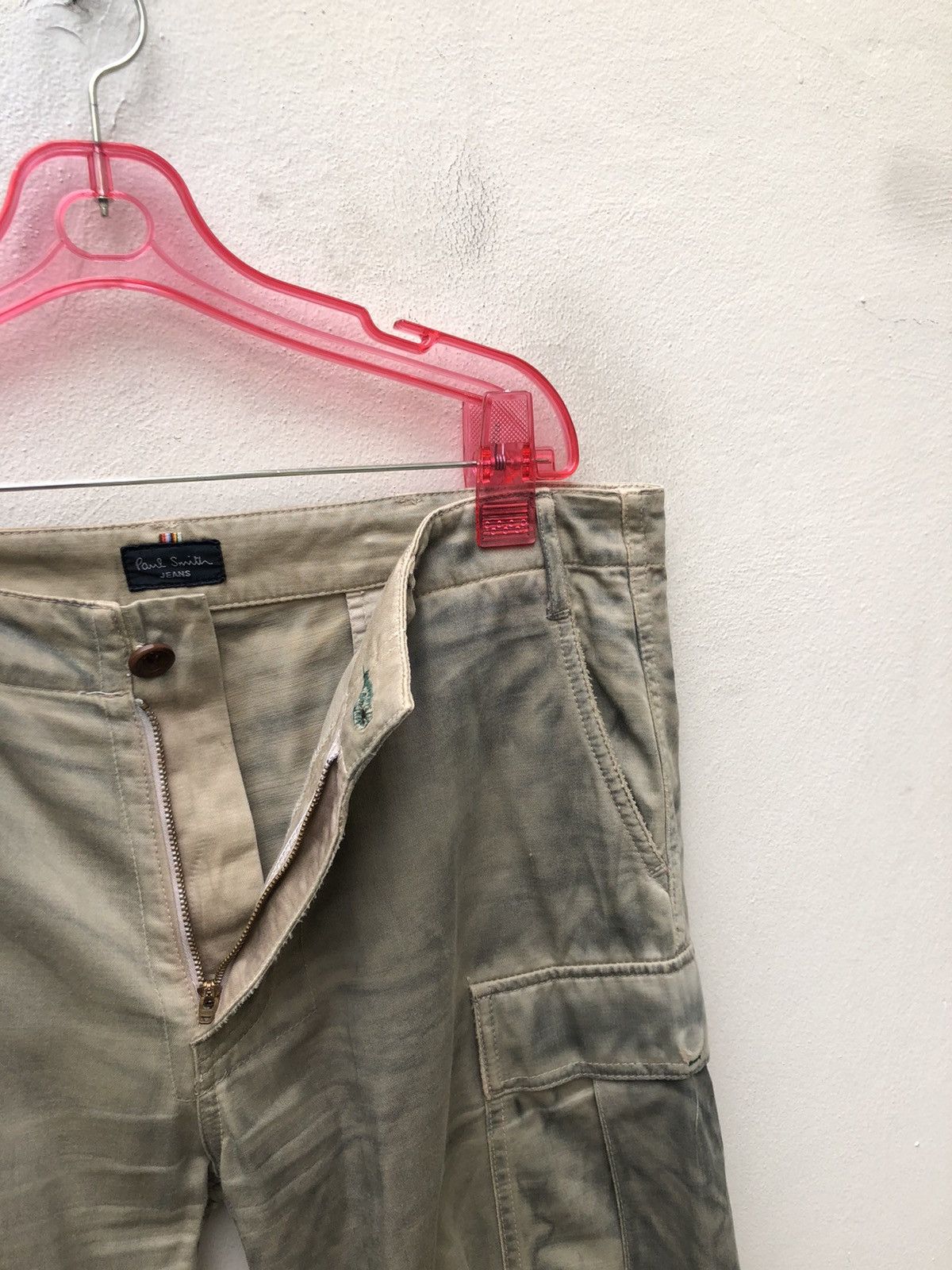Paul Smith Vintage Paul Smith Waxed Cargo Trouser Pant Size US 34 / EU 50 - 4 Thumbnail