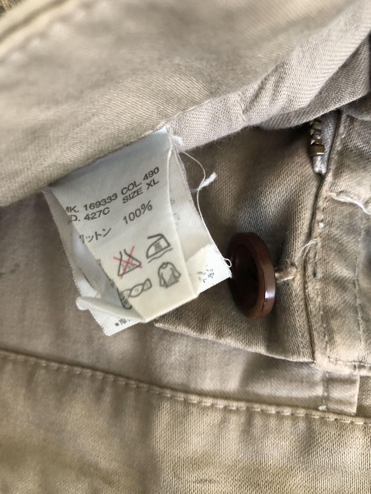 Paul Smith Vintage Paul Smith Waxed Cargo Trouser Pant Size US 34 / EU 50 - 20 Thumbnail