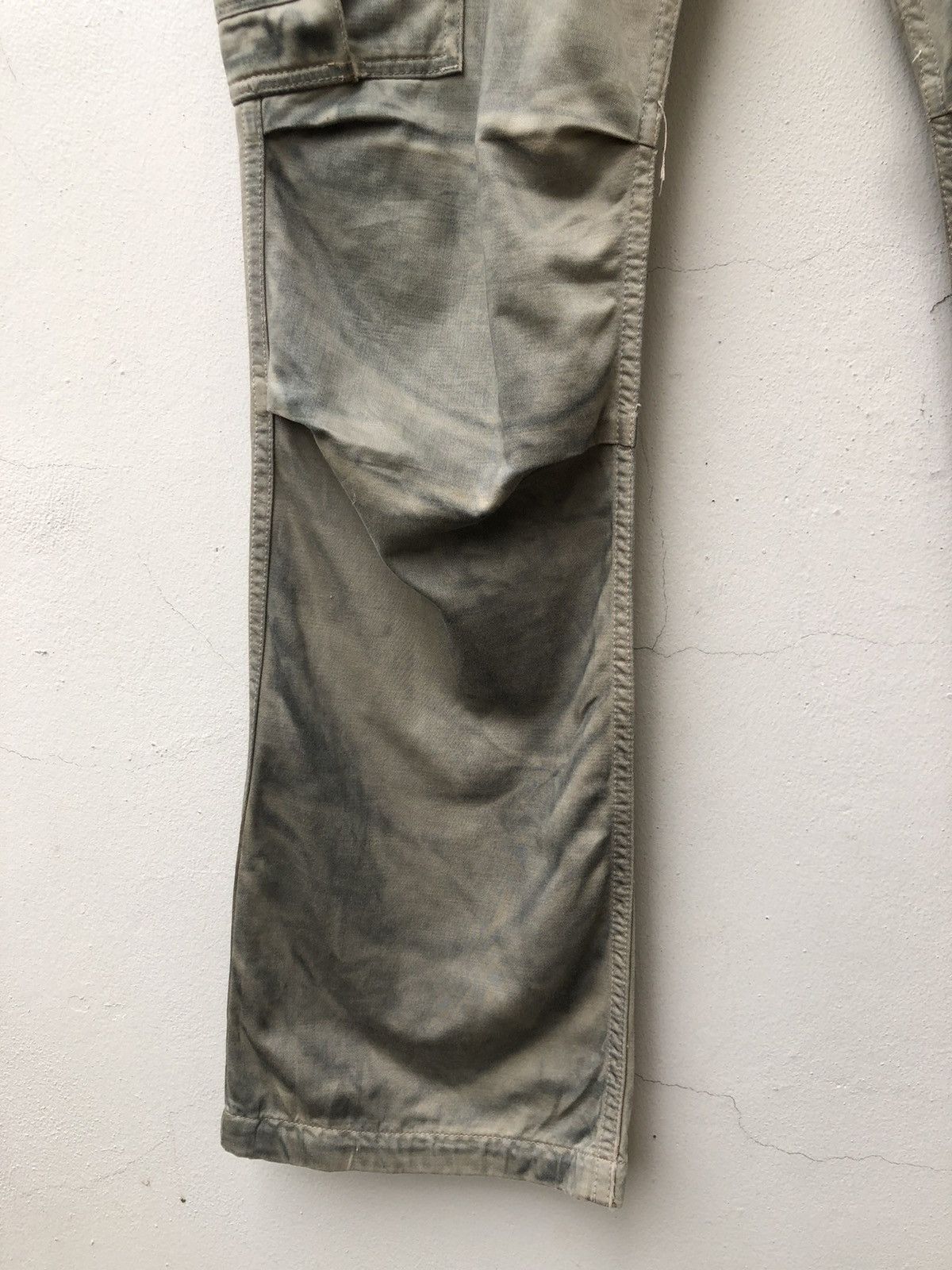 Paul Smith Vintage Paul Smith Waxed Cargo Trouser Pant Size US 34 / EU 50 - 8 Thumbnail