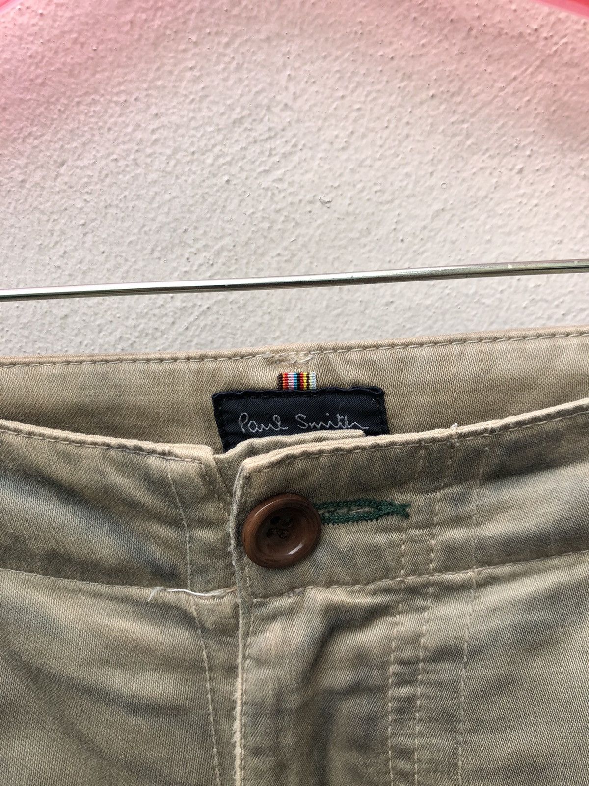 Paul Smith Vintage Paul Smith Waxed Cargo Trouser Pant Size US 34 / EU 50 - 3 Thumbnail