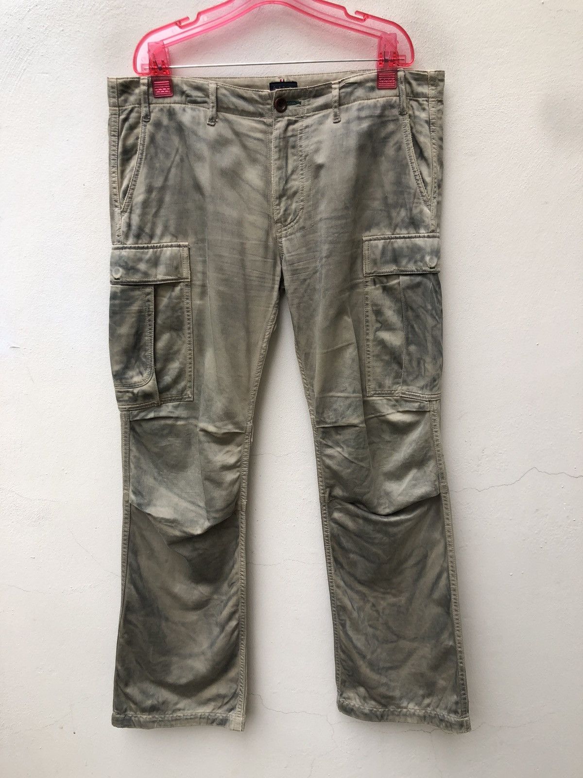 Paul Smith Vintage Paul Smith Waxed Cargo Trouser Pant Size US 34 / EU 50 - 1 Thumbnail