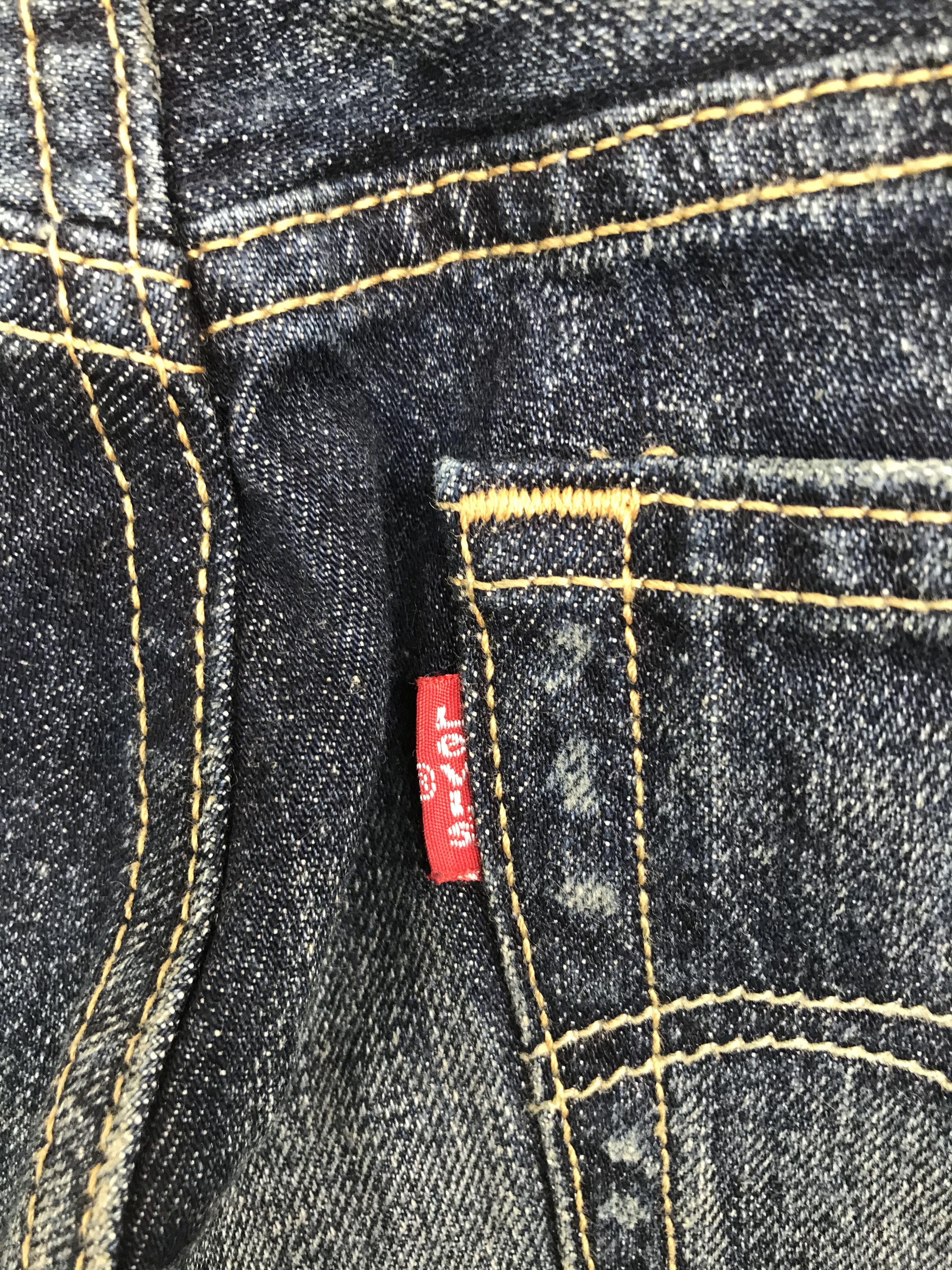 Levi's Vintage Levis 501 Clawmark Distressed Faded Denim Jeans Size US 29 - 18 Thumbnail