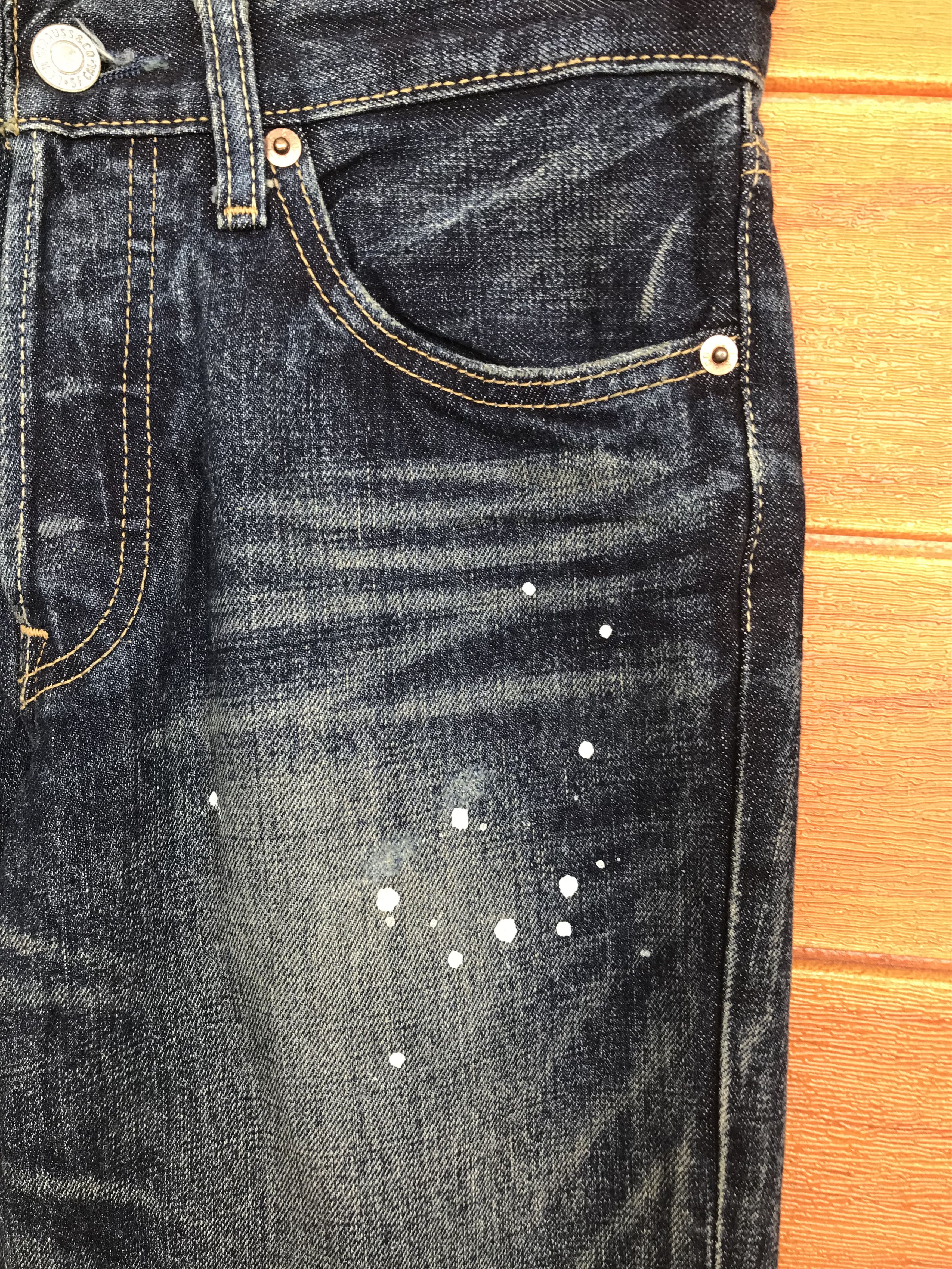 Levi's Vintage Levis 501 Clawmark Distressed Faded Denim Jeans Size US 29 - 4 Thumbnail