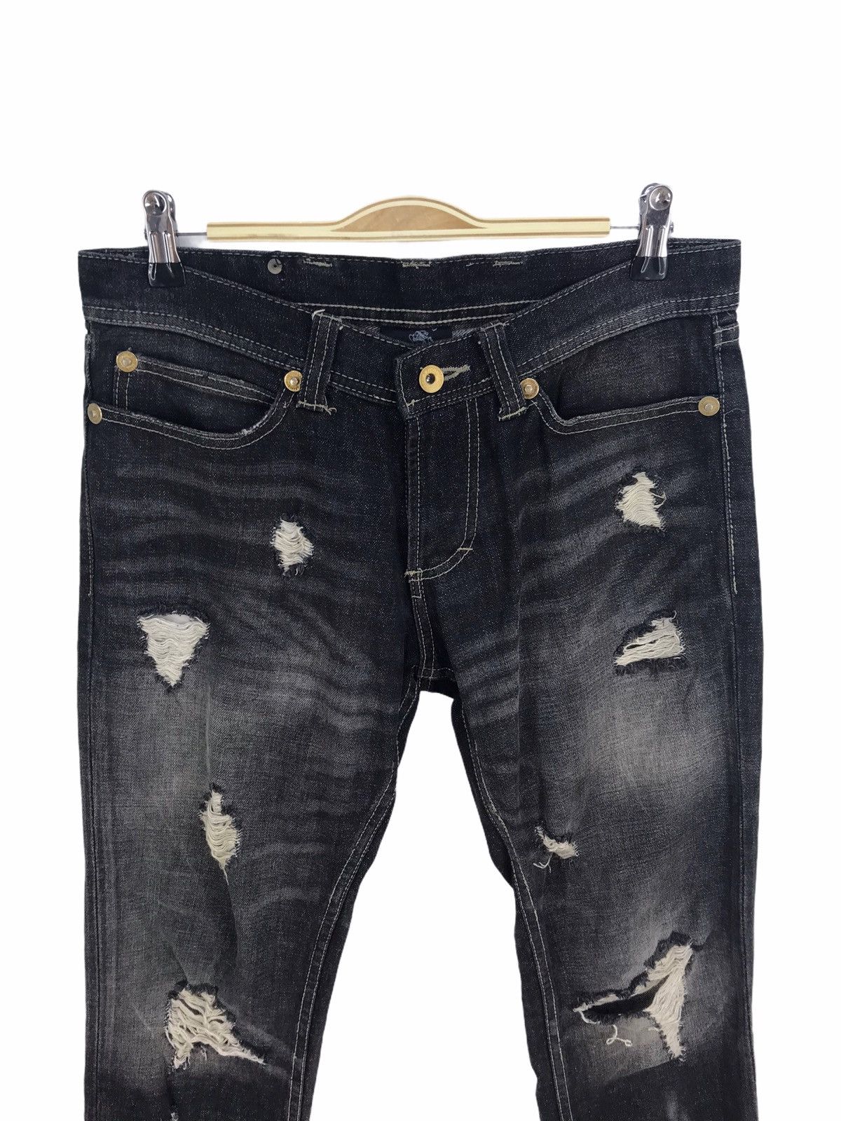semanticdesign Semantic Design Japan Distressed Denim Jeans Ppfm Undercover Size US 32 / EU 48 - 1 Thumbnail