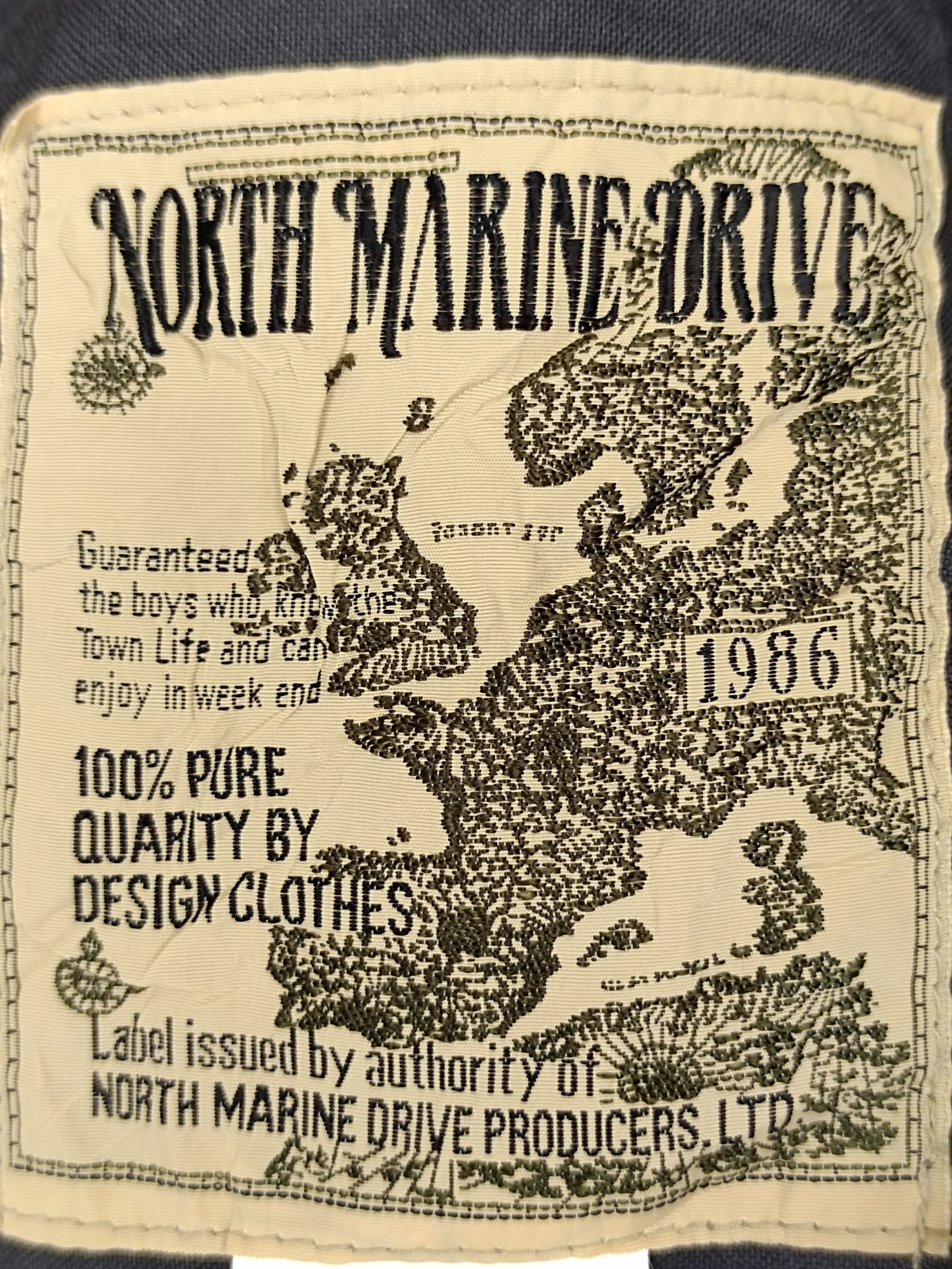 45rpm Vintage North Marine Drive Sharktooth Trouser Pants Size US 29 - 12 Thumbnail