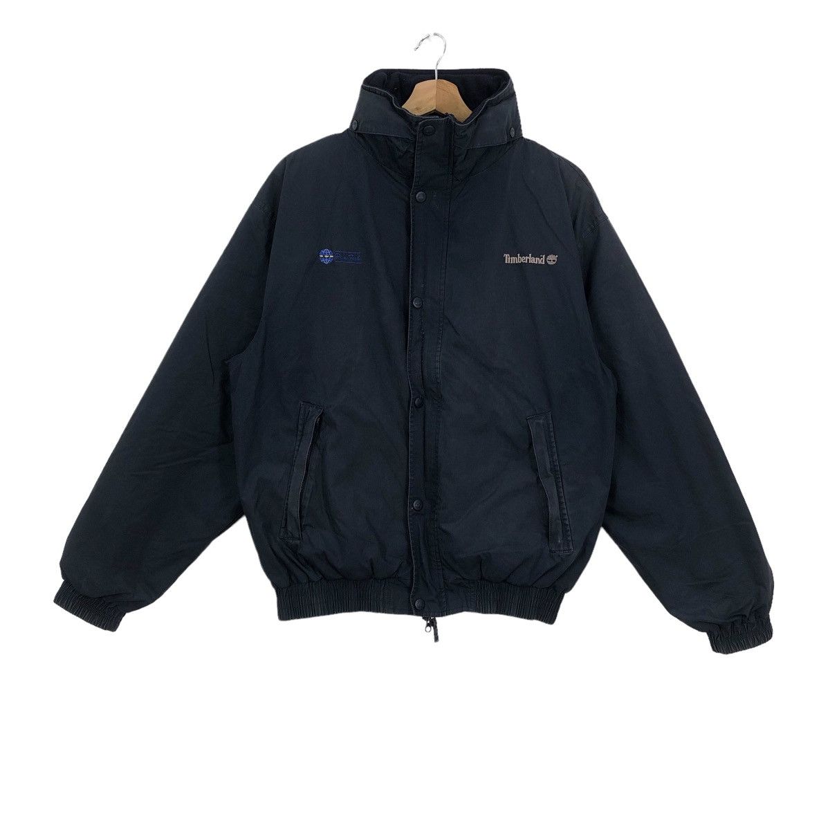 Vintage TIMBERLAND WEATHERGEAR Puffer Bomber Jacket