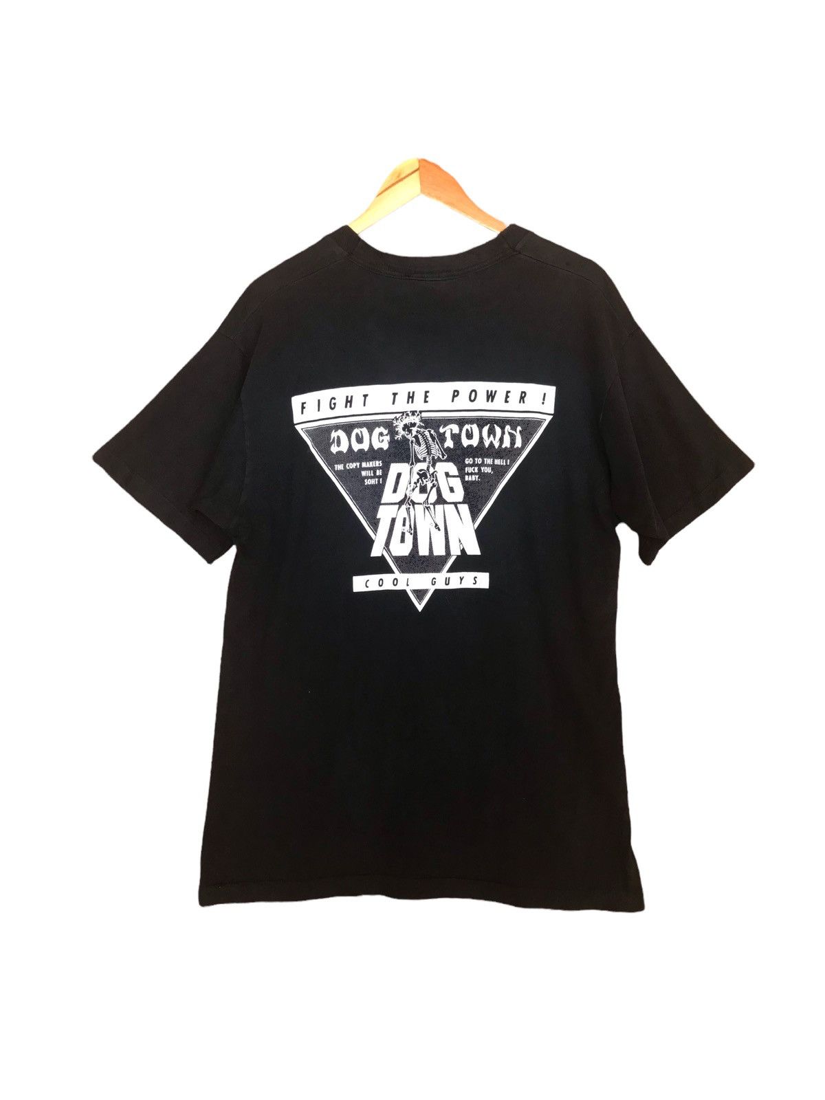 Dogtown Vintage 90s Dog Town Fight The Power! T-Shirt Size US L / EU 52-54 / 3 - 3 Thumbnail