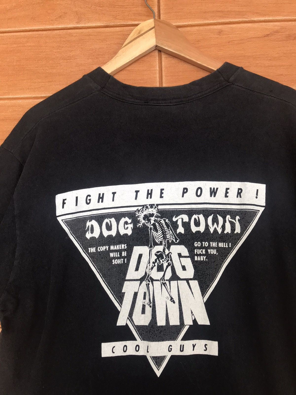 Dogtown Vintage 90s Dog Town Fight The Power! T-Shirt Size US L / EU 52-54 / 3 - 4 Thumbnail