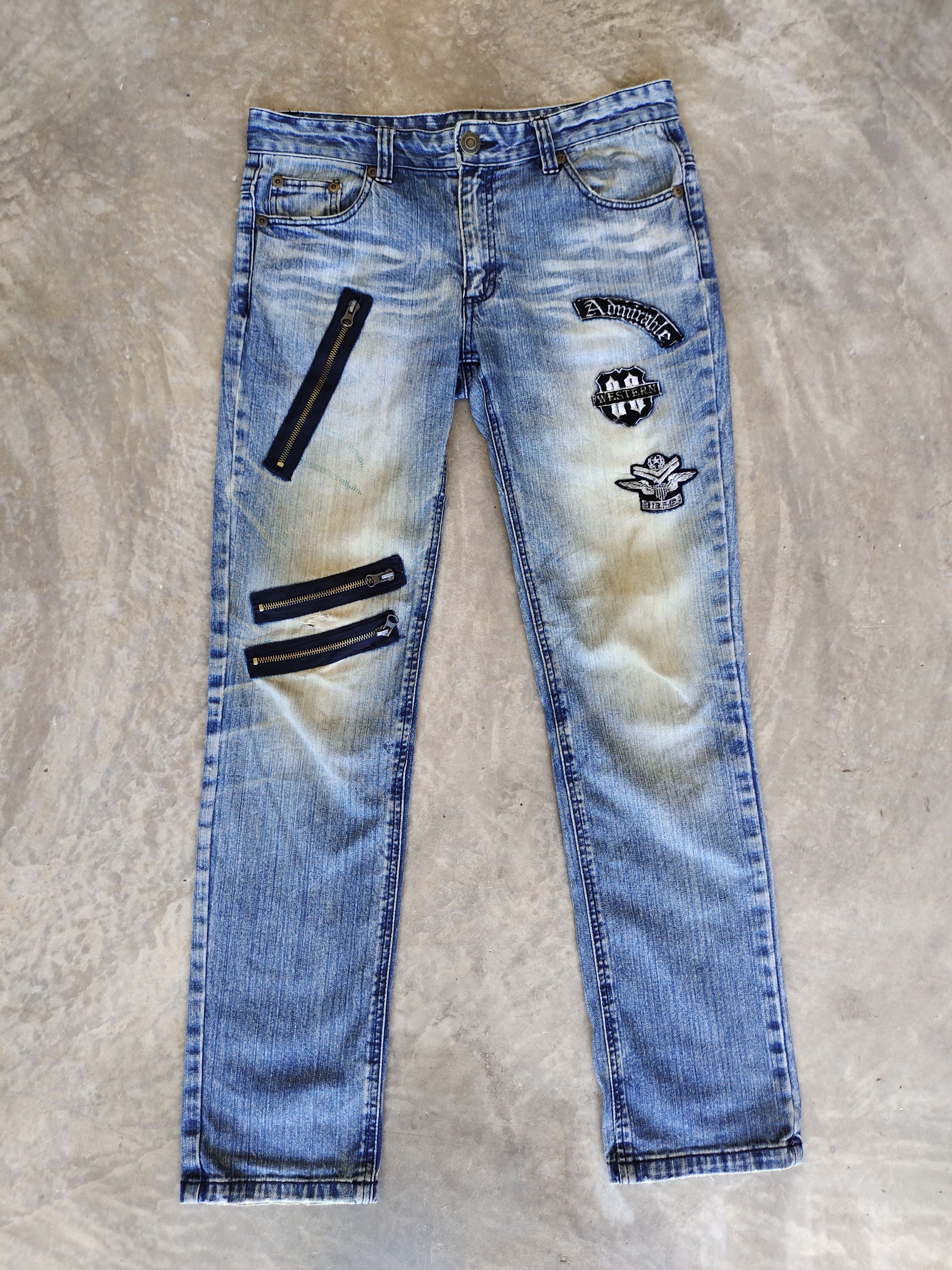 Seditionaries Japanese Brand Seditionaries Punk Denim Jeans Size US 32 / EU 48 - 2 Thumbnail