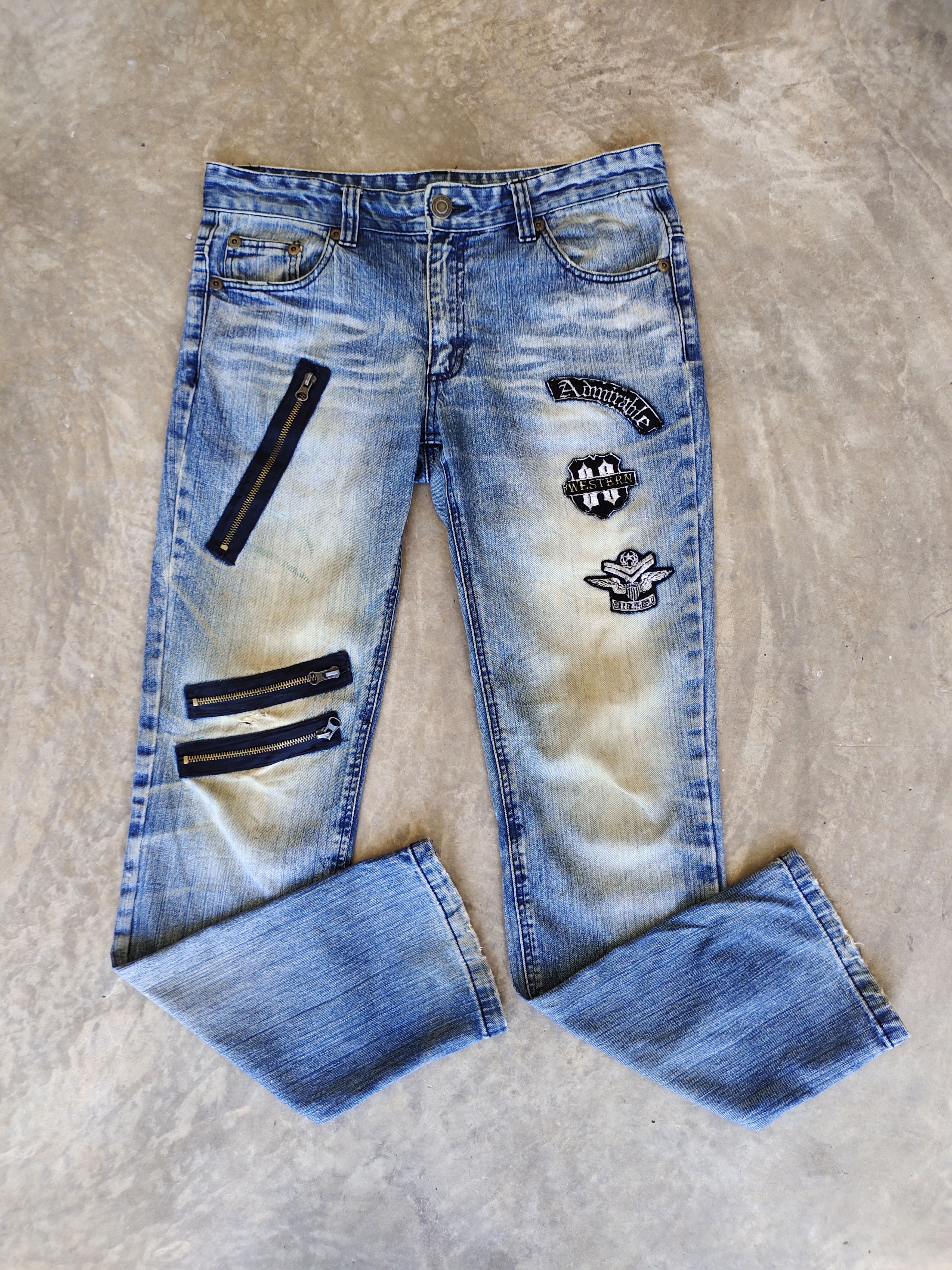 Seditionaries Japanese Brand Seditionaries Punk Denim Jeans Size US 32 / EU 48 - 1 Thumbnail