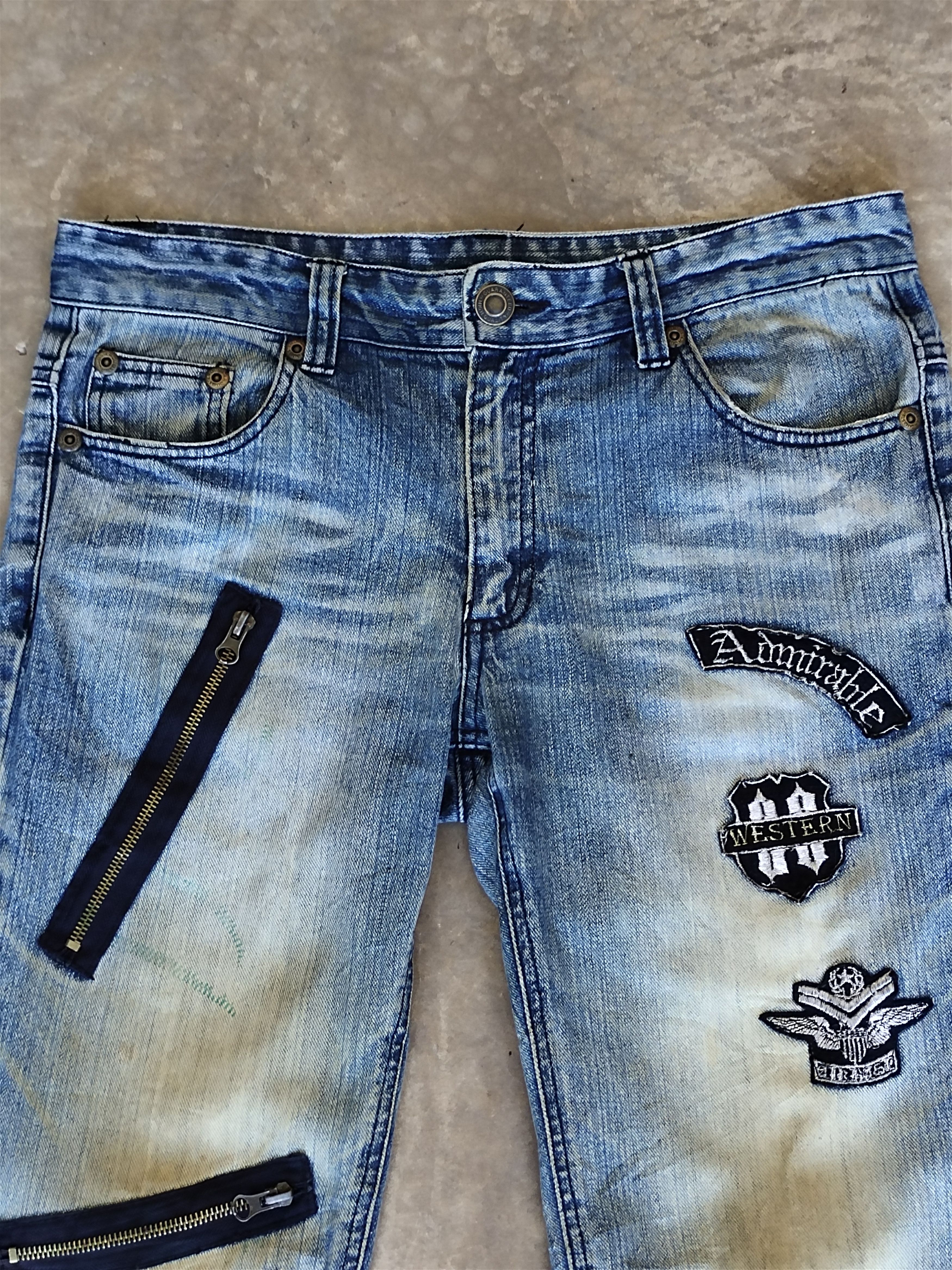 Seditionaries Japanese Brand Seditionaries Punk Denim Jeans Size US 32 / EU 48 - 3 Thumbnail