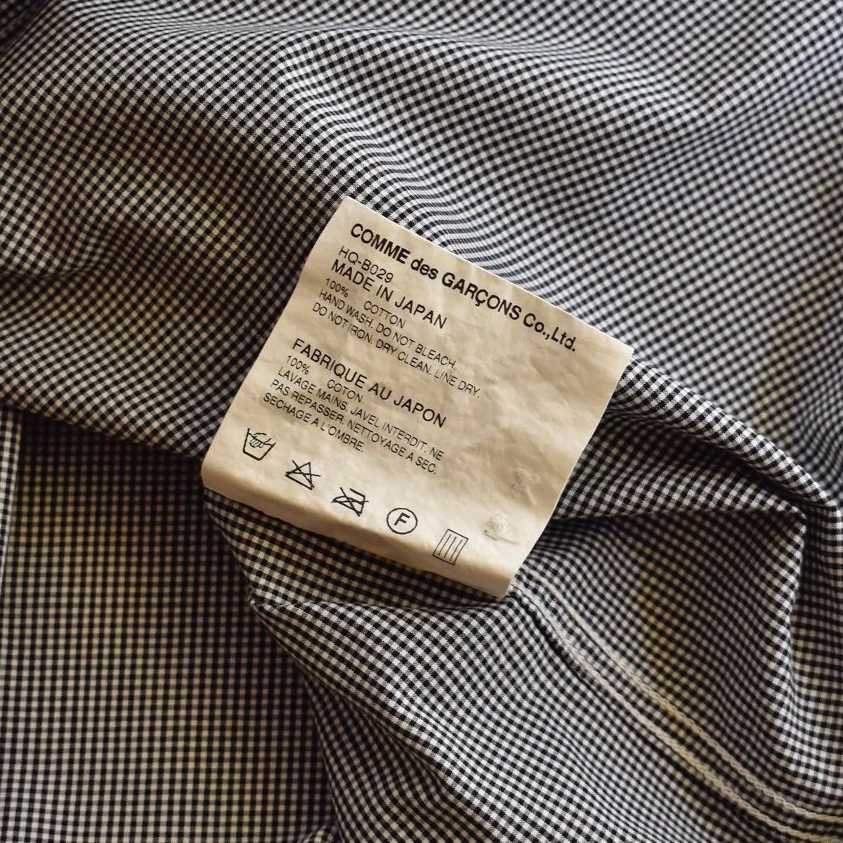Comme des Garcons Homme COMME des GARÇONS HOMME patchwork short sleeves shirt Size US M / EU 48-50 / 2 - 6 Thumbnail