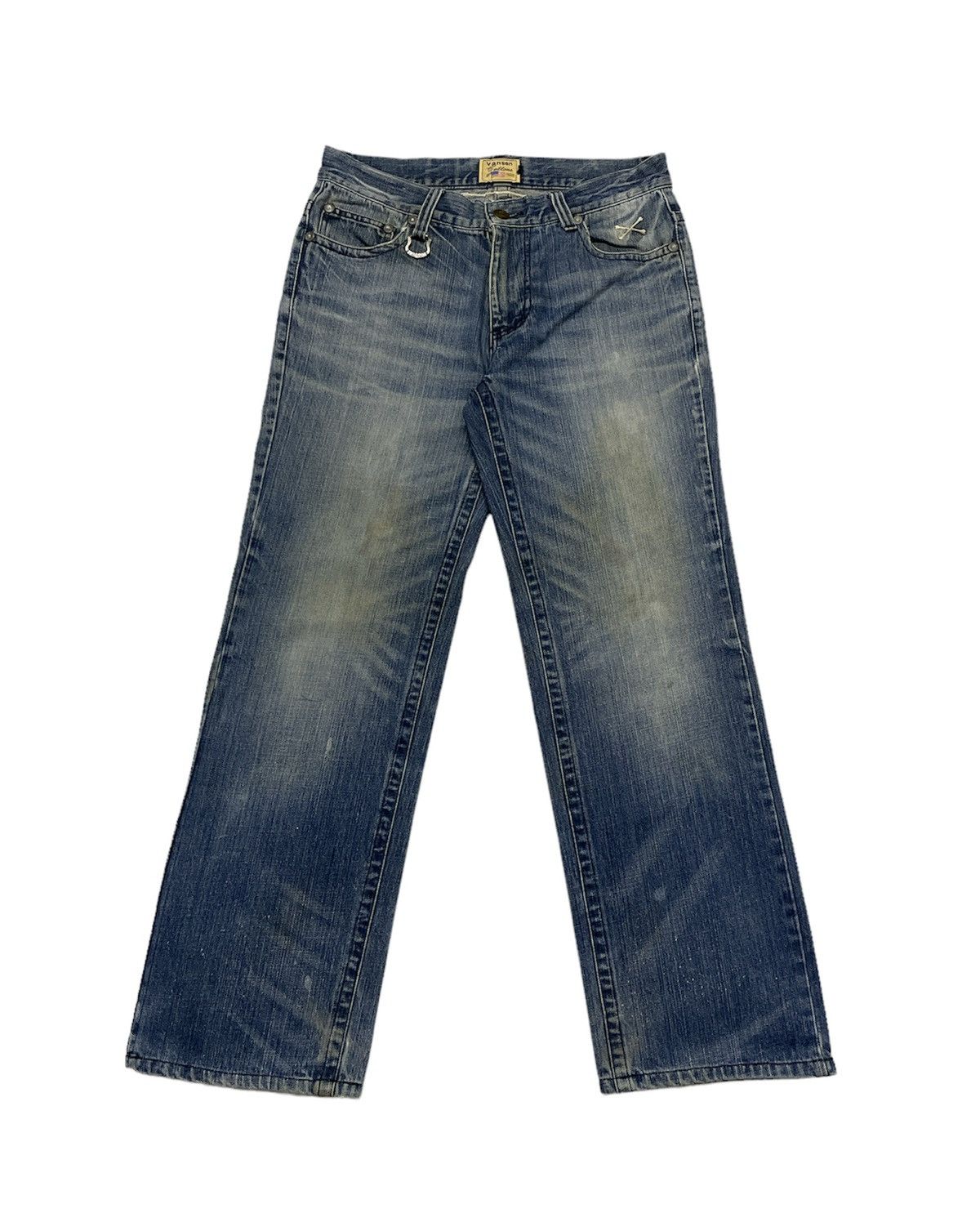 Vanson Leathers Vintage Vanson Leather Distressed Jeans Size US 32 / EU 48 - 4 Thumbnail