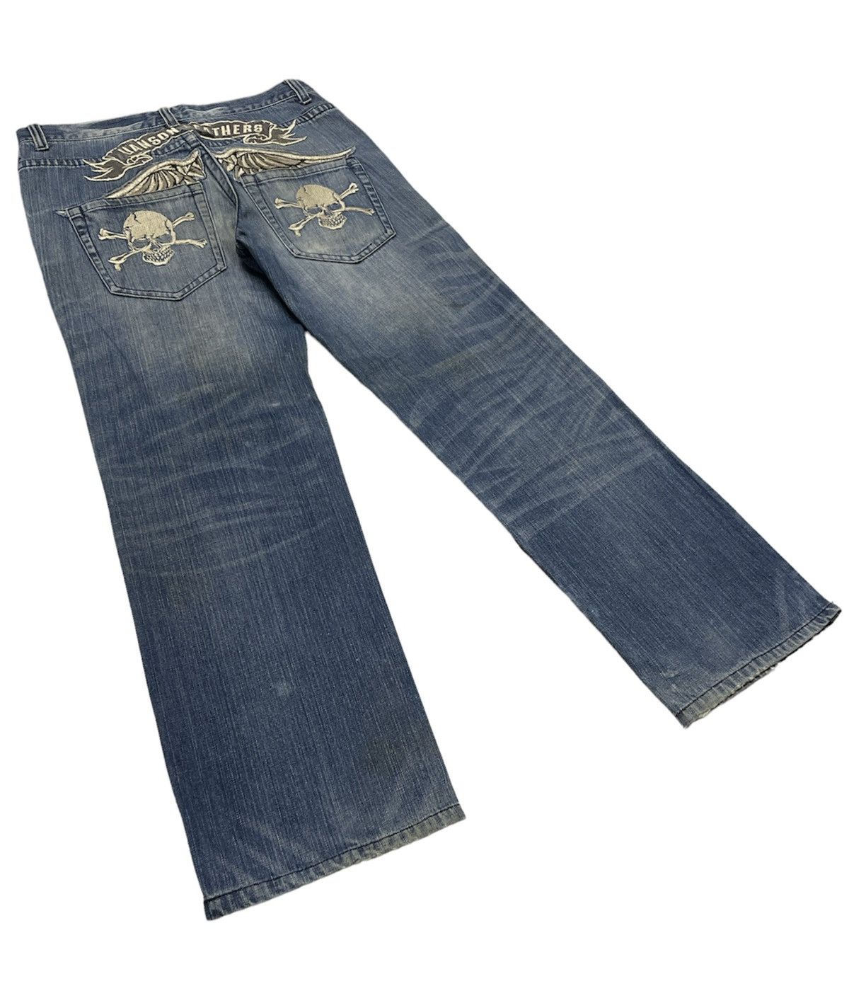 Vanson Leathers Vintage Vanson Leather Distressed Jeans Size US 32 / EU 48 - 3 Thumbnail