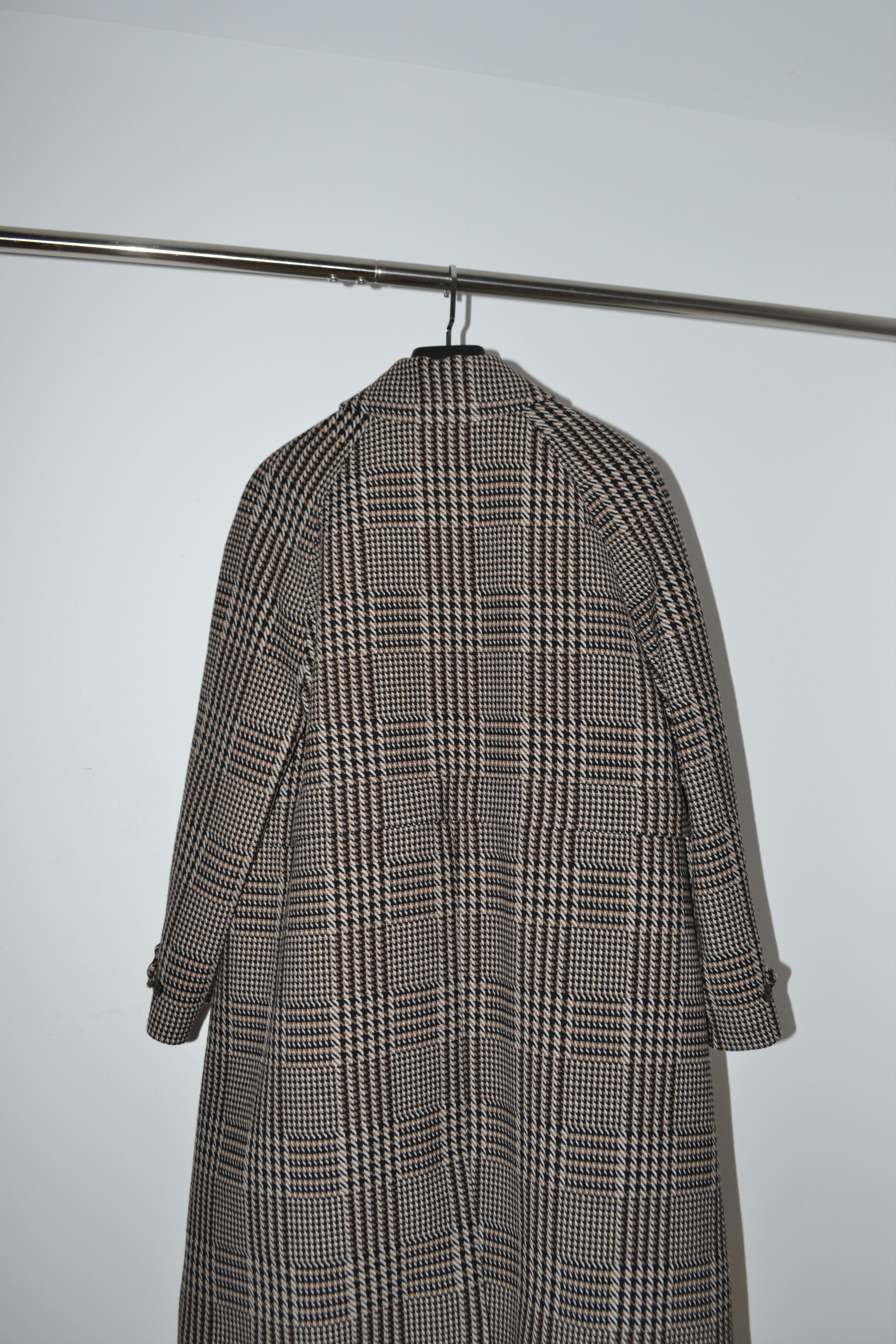 Balenciaga Balenciaga Pre-Fall 2018 3M Piping Plaid Houndstooth Coat Size US M / EU 48-50 / 2 - 5 Thumbnail